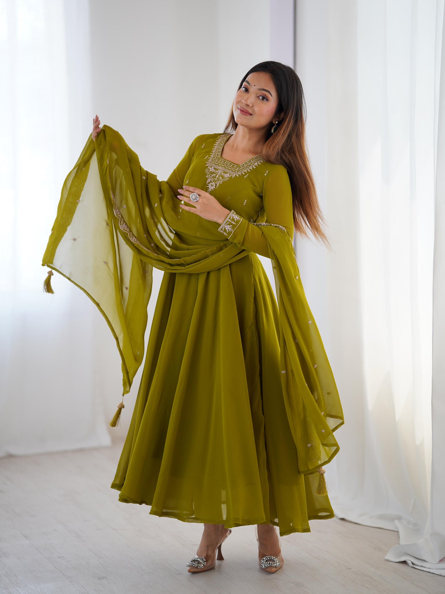 Anarkali Gown