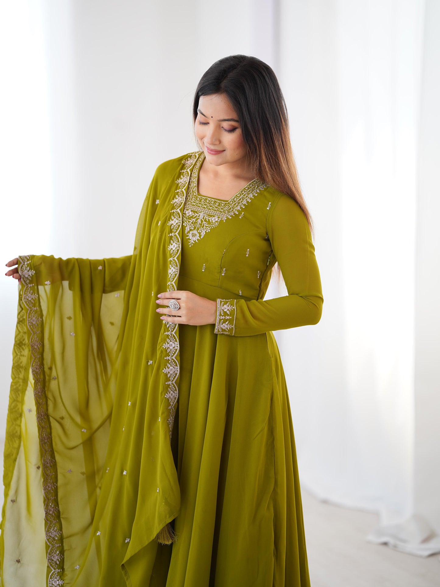 Anarkali Gown