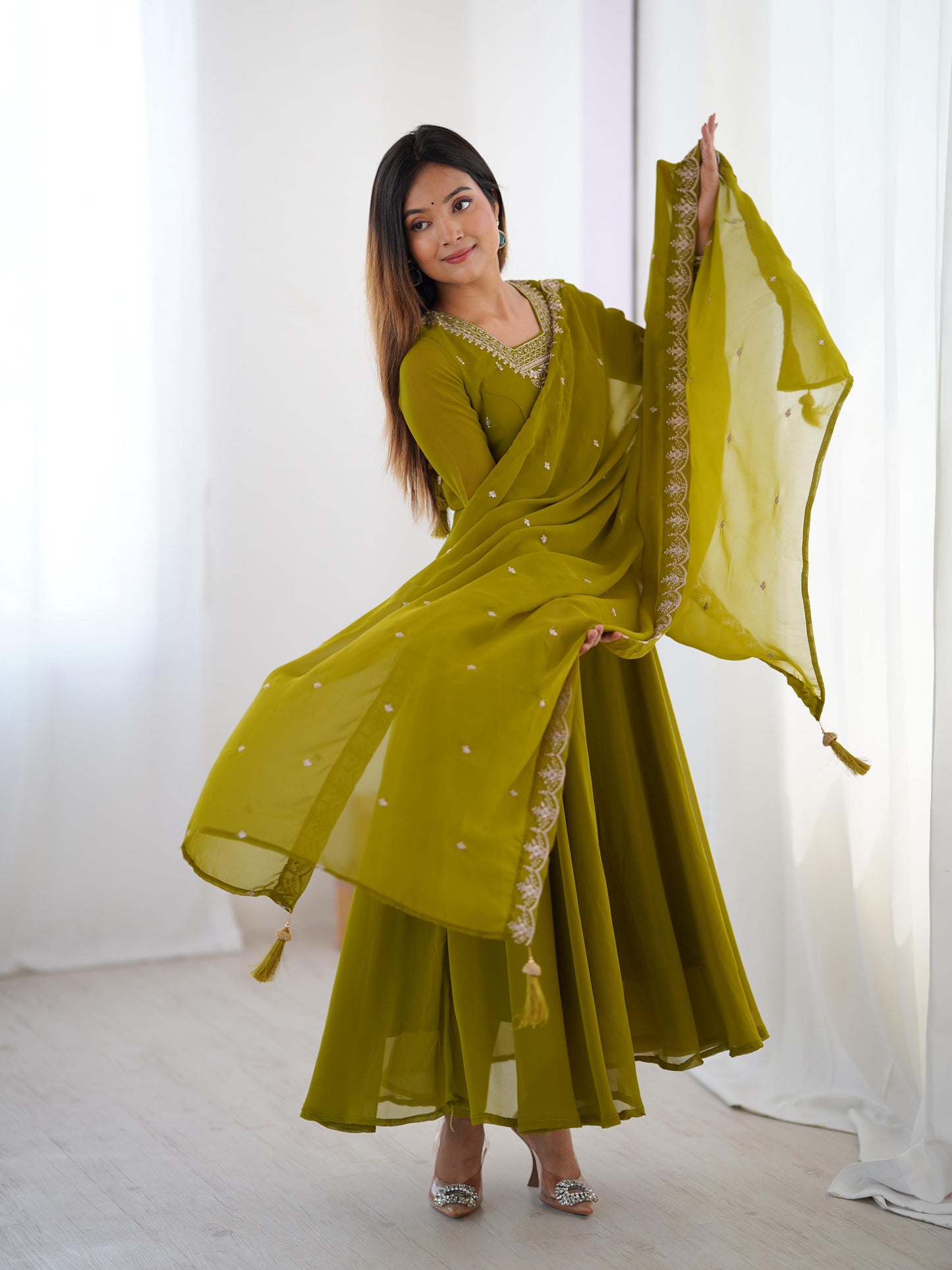 Anarkali Gown