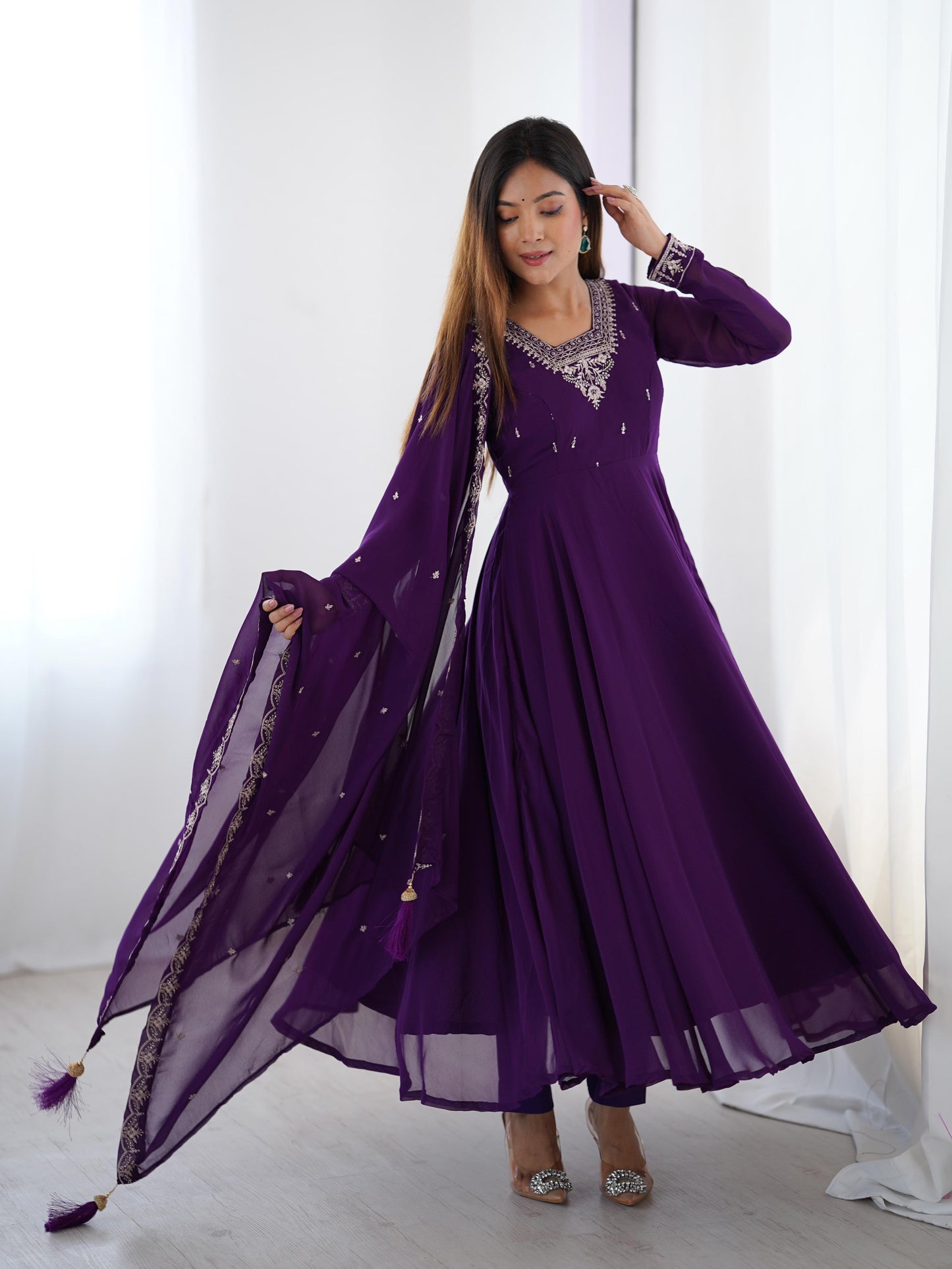Anarkali Gown