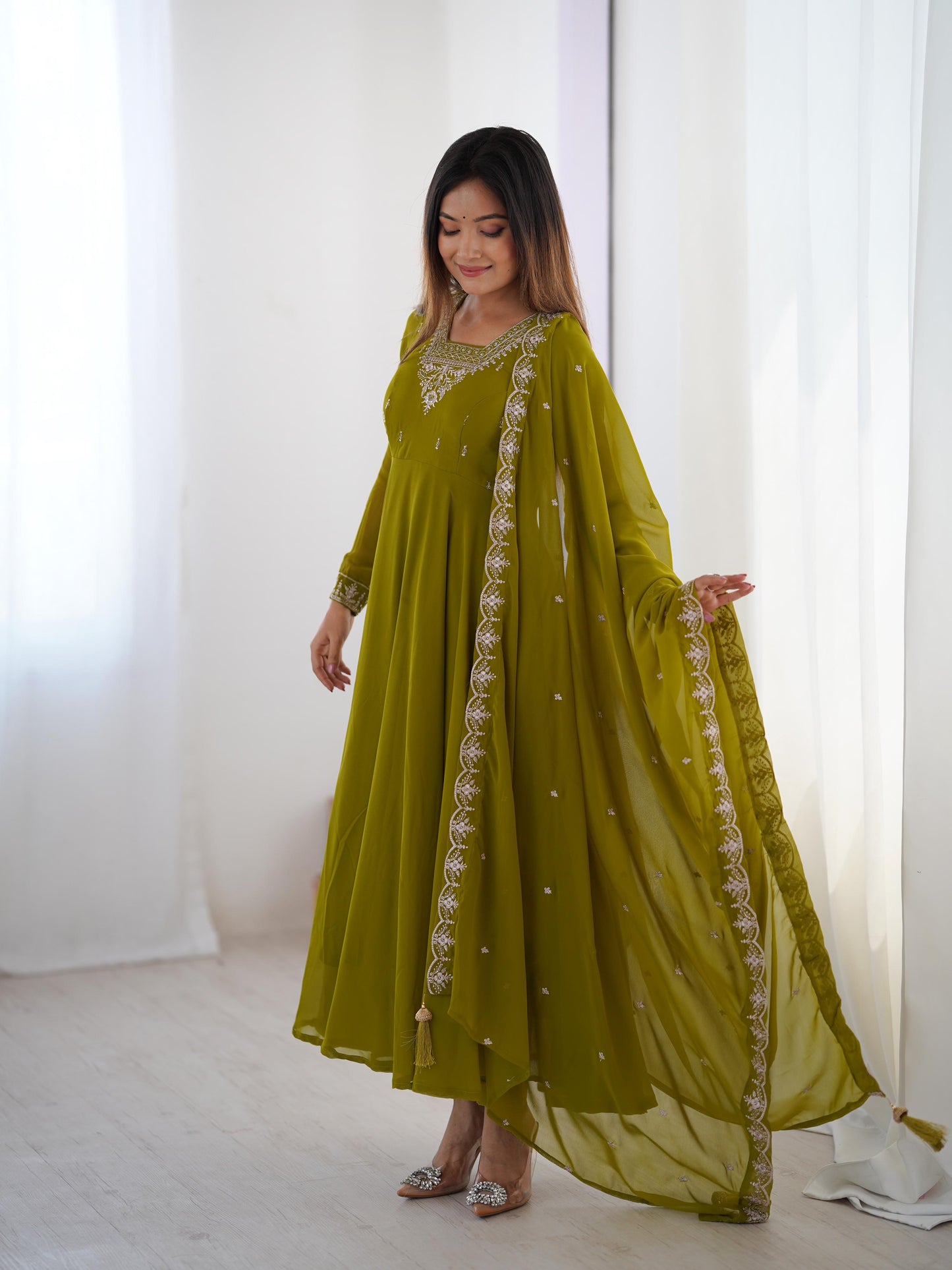 Anarkali Gown