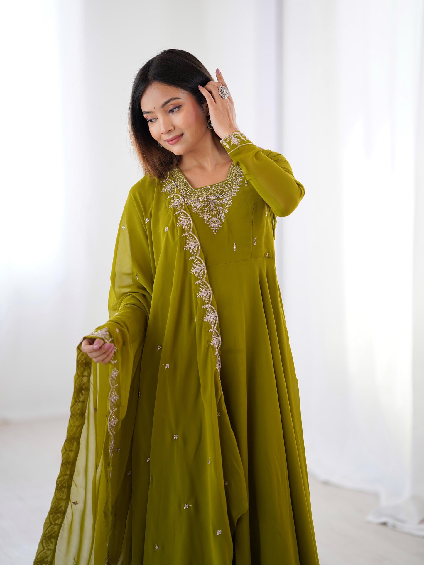 Anarkali Gown