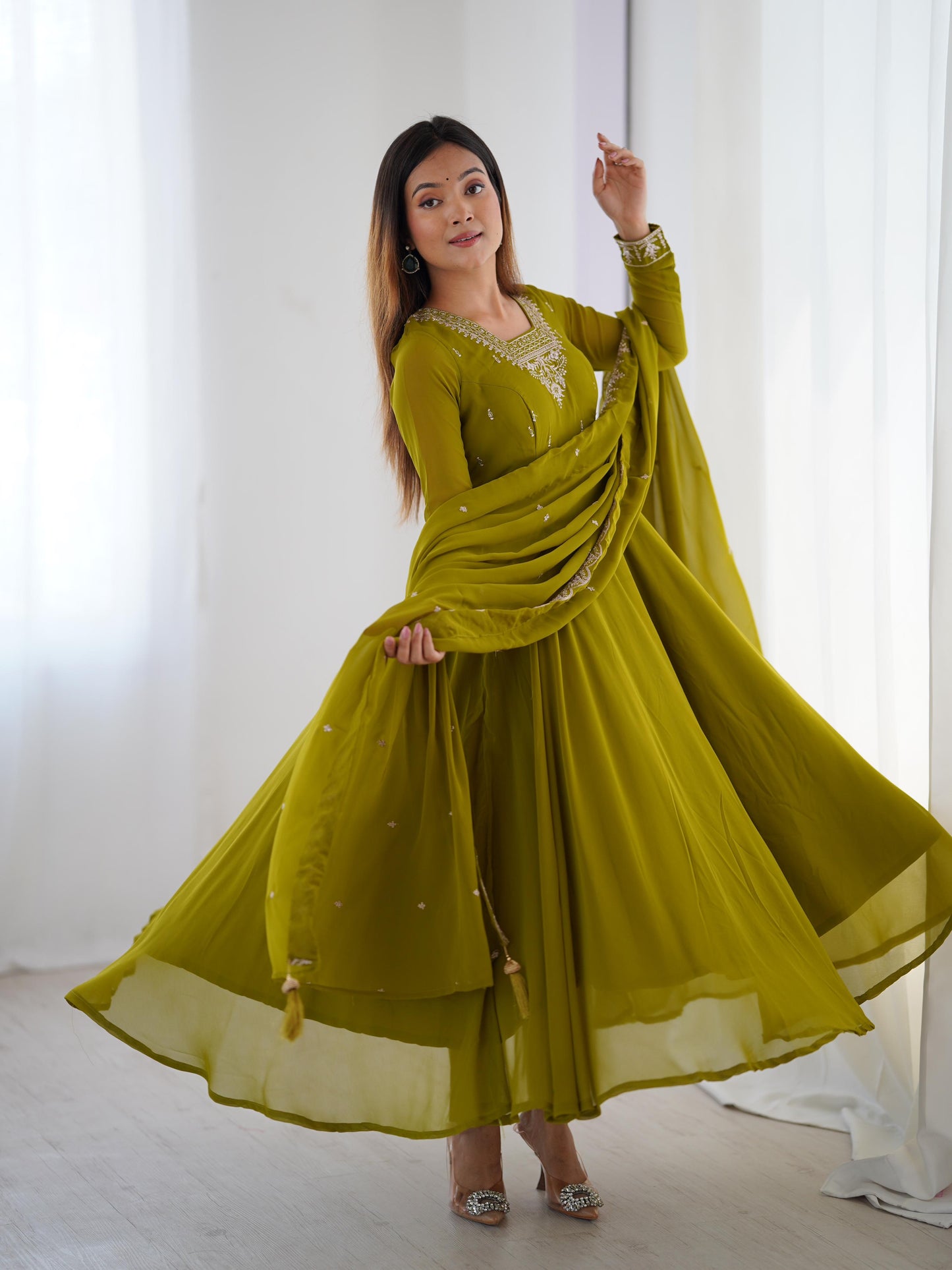 Anarkali Gown