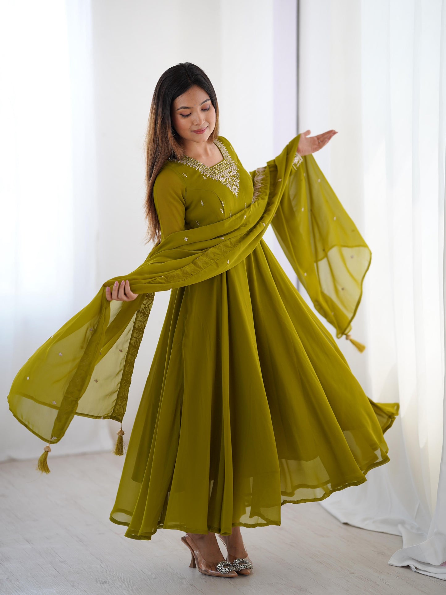 Anarkali Gown