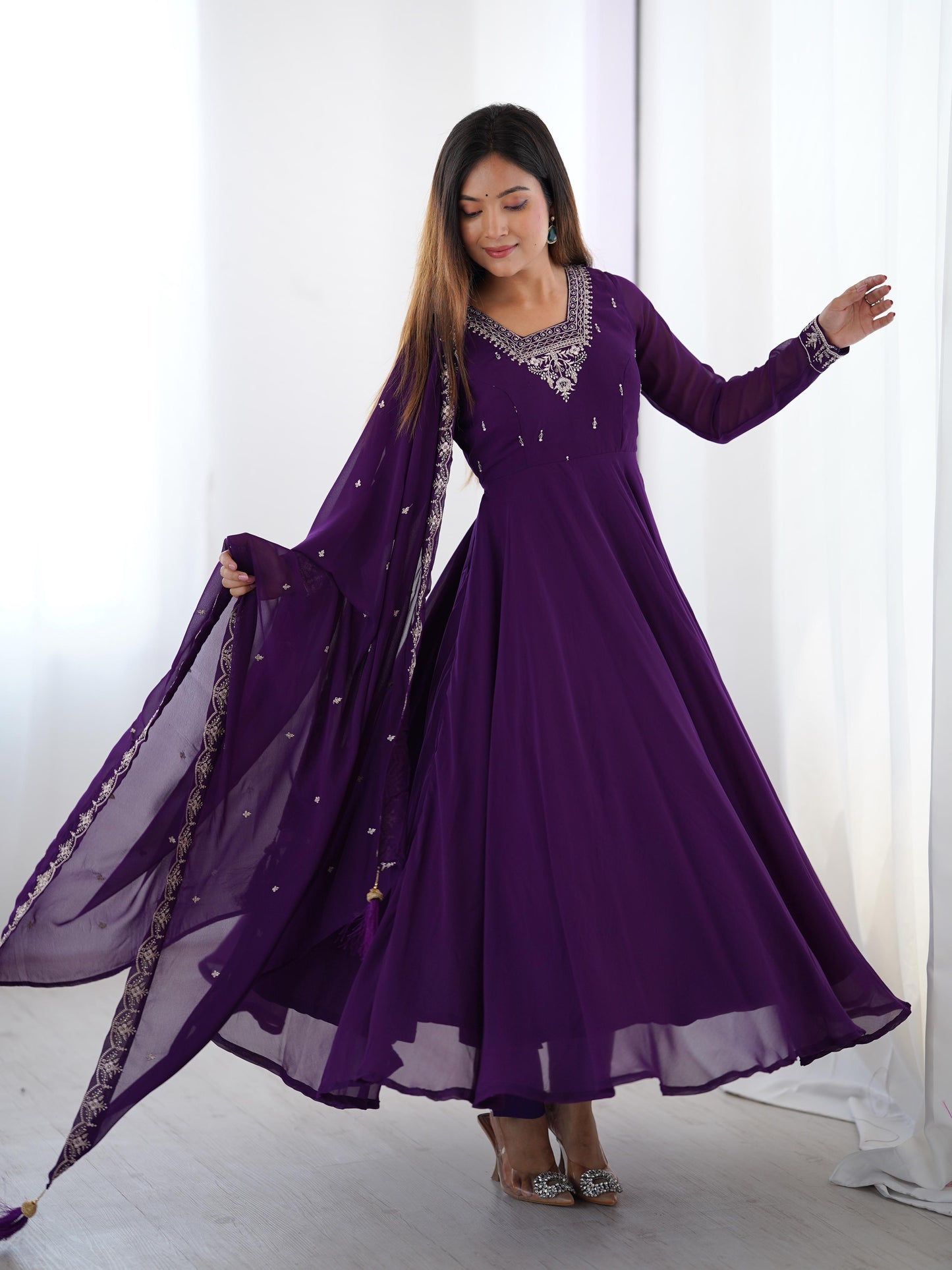 Anarkali Gown