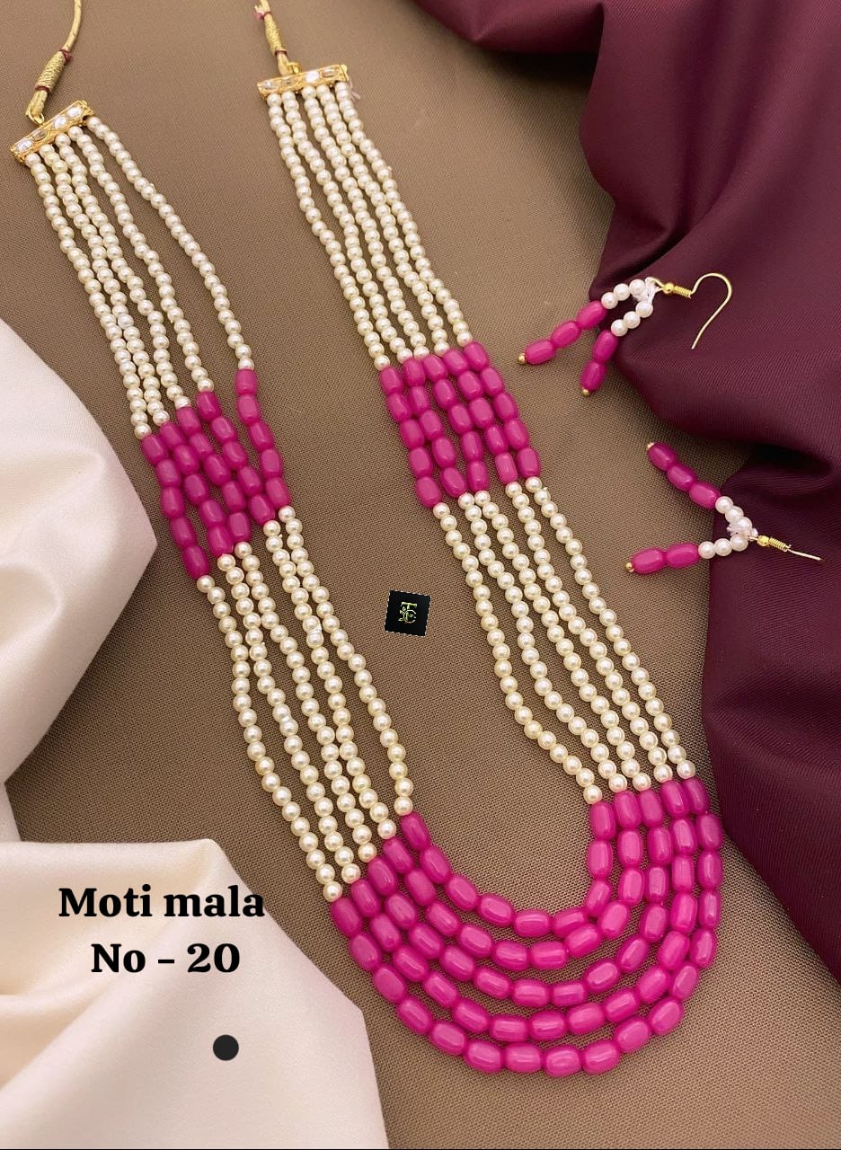CRYSTAL MOTI MALA