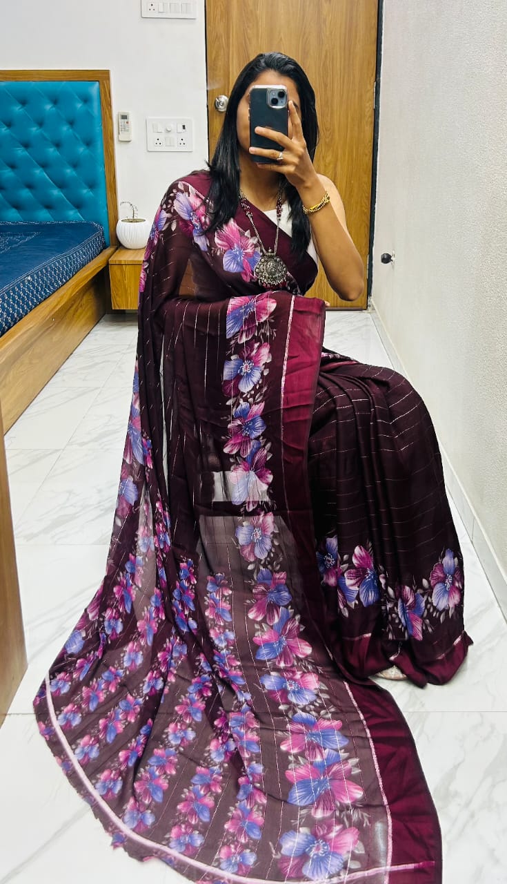 Zari Leriya Saree