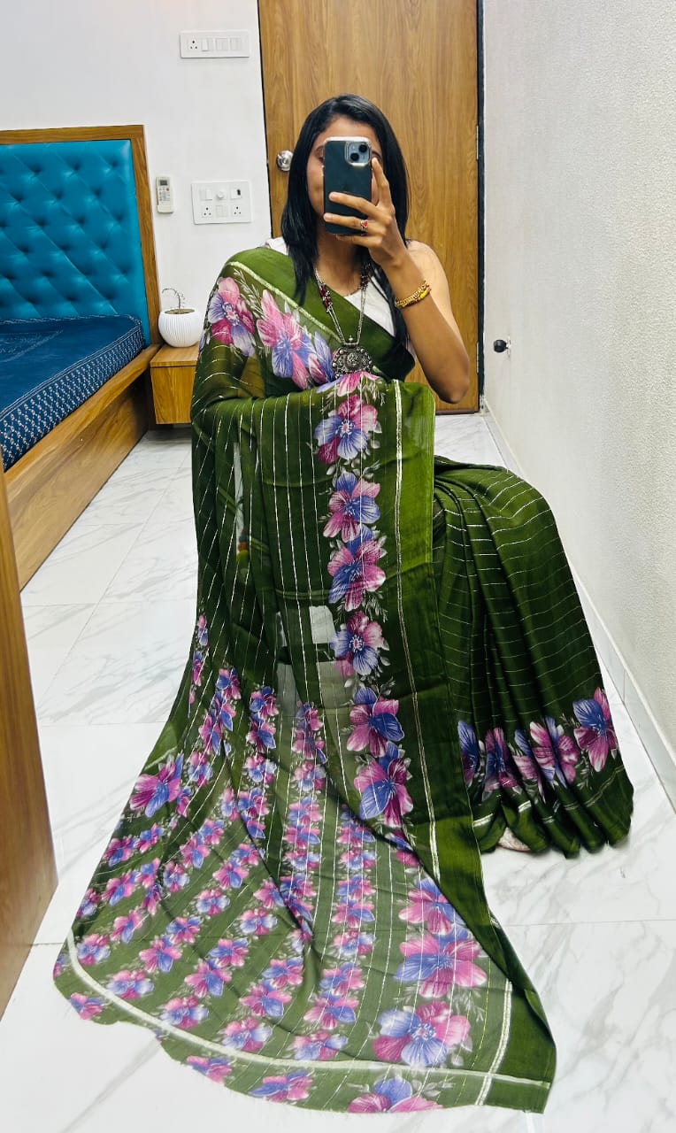 Zari Leriya Saree