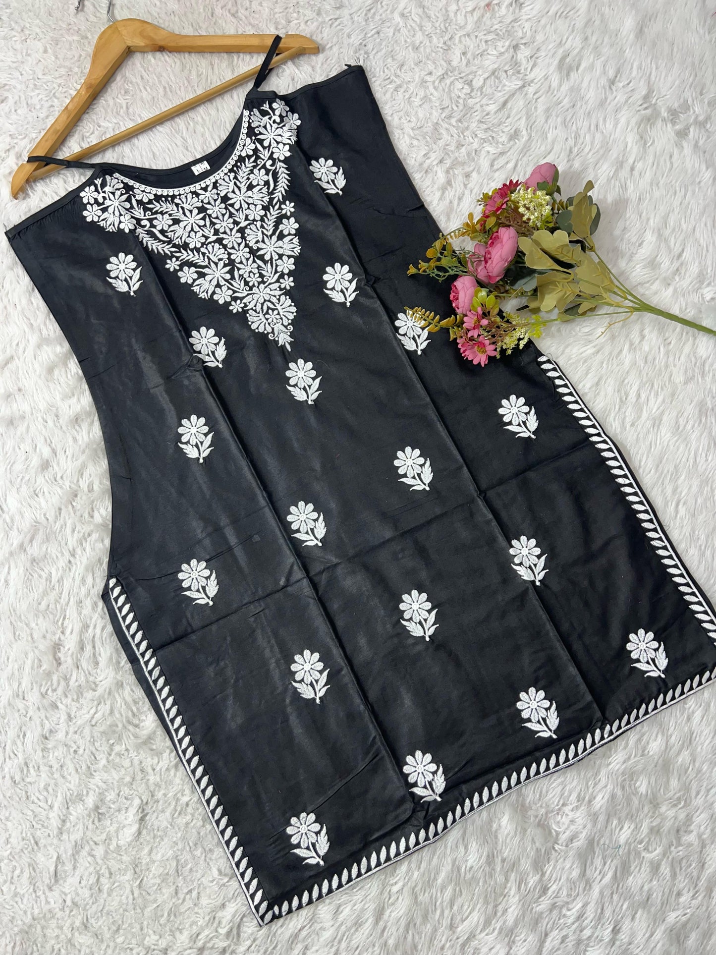 HEAVY EMBROIDERY WORK KURTI