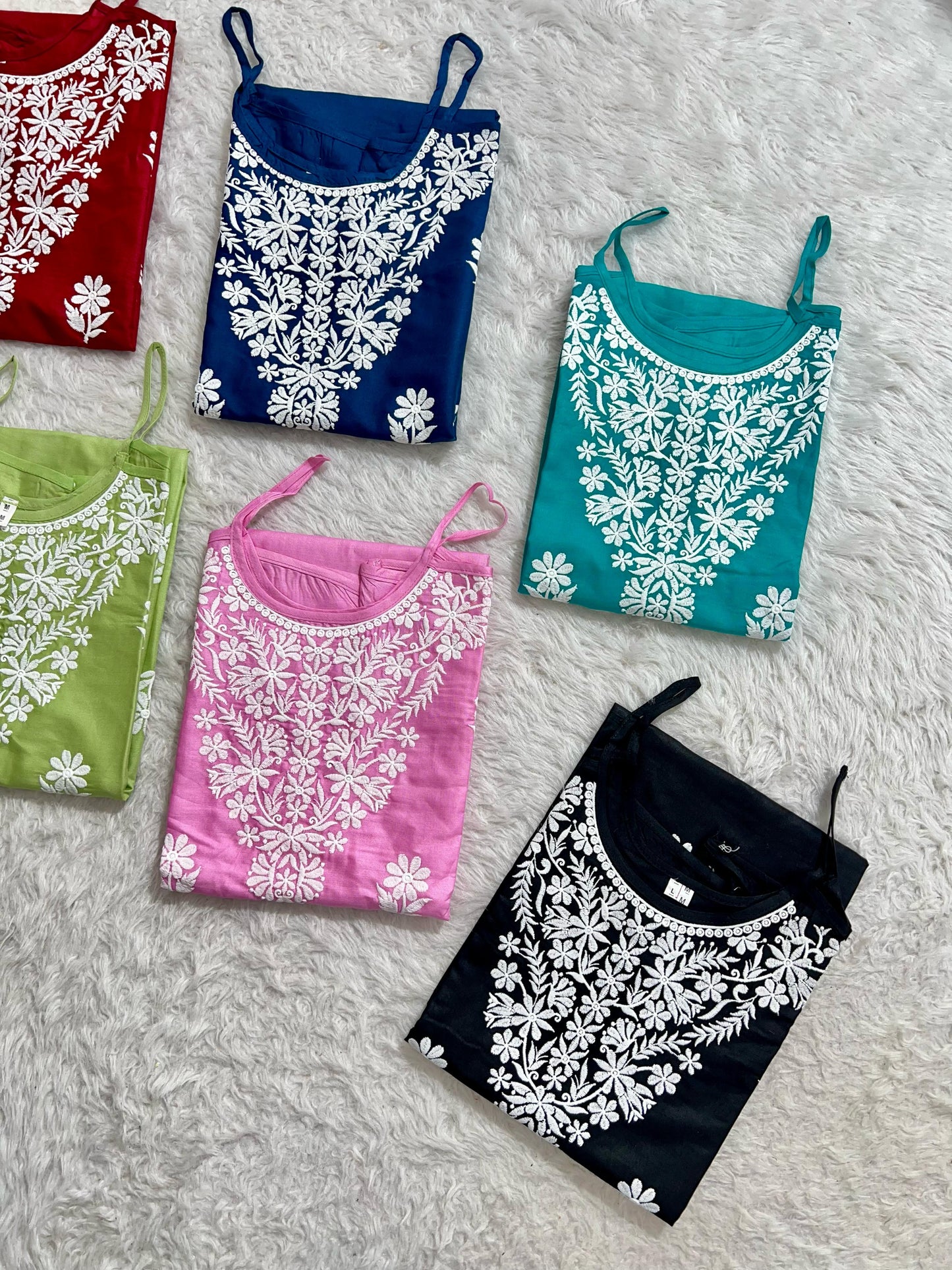 HEAVY EMBROIDERY WORK KURTI