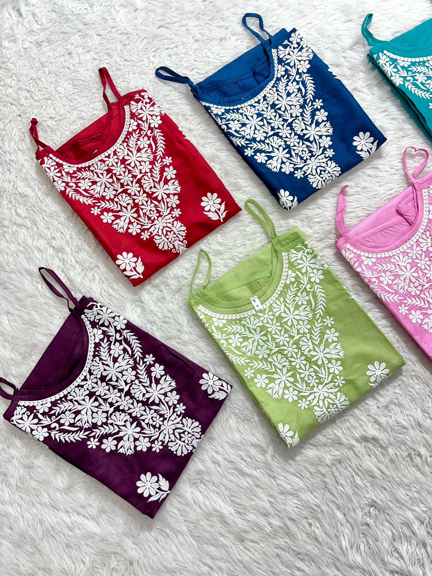 HEAVY EMBROIDERY WORK KURTI