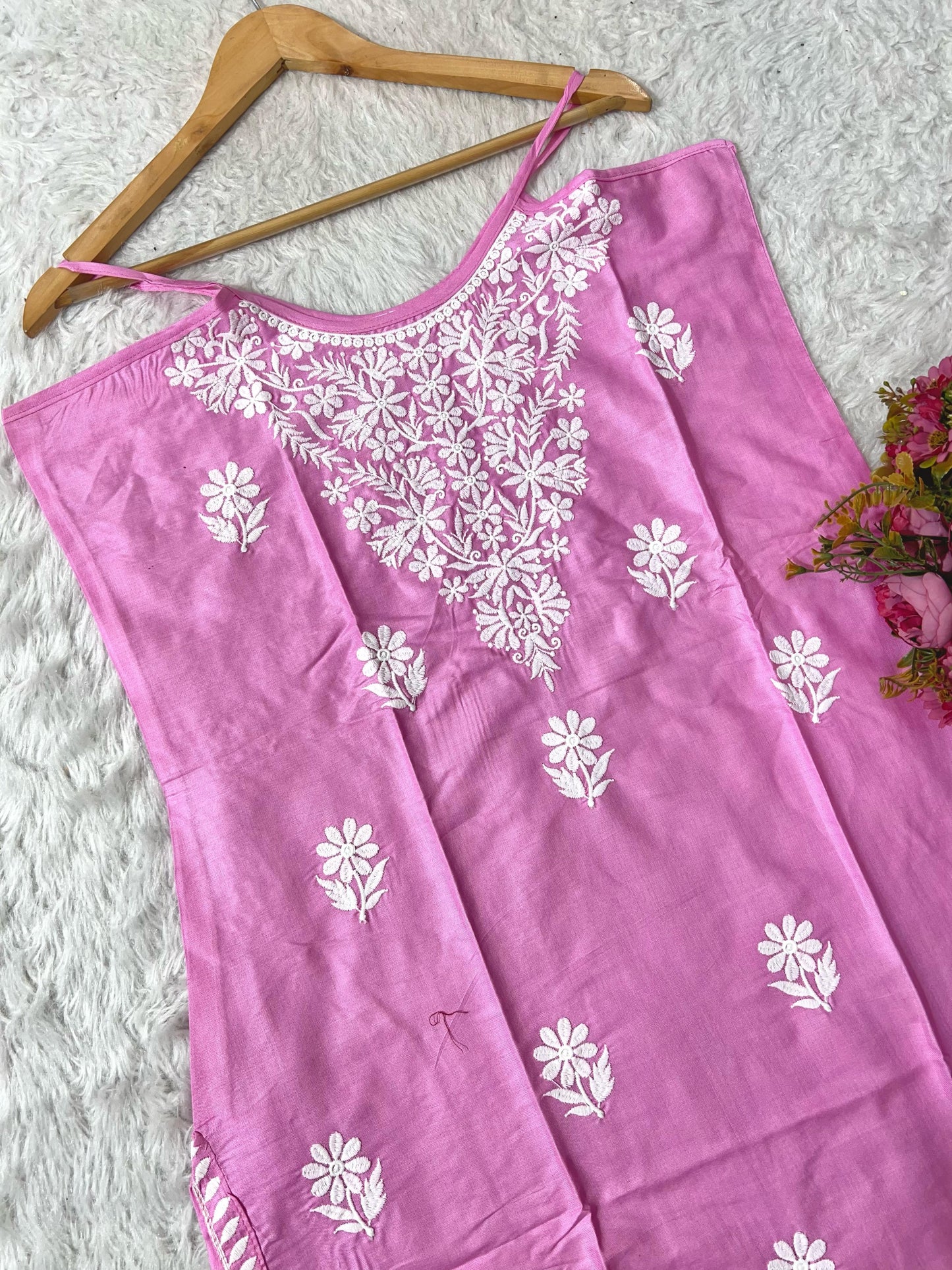 HEAVY EMBROIDERY WORK KURTI
