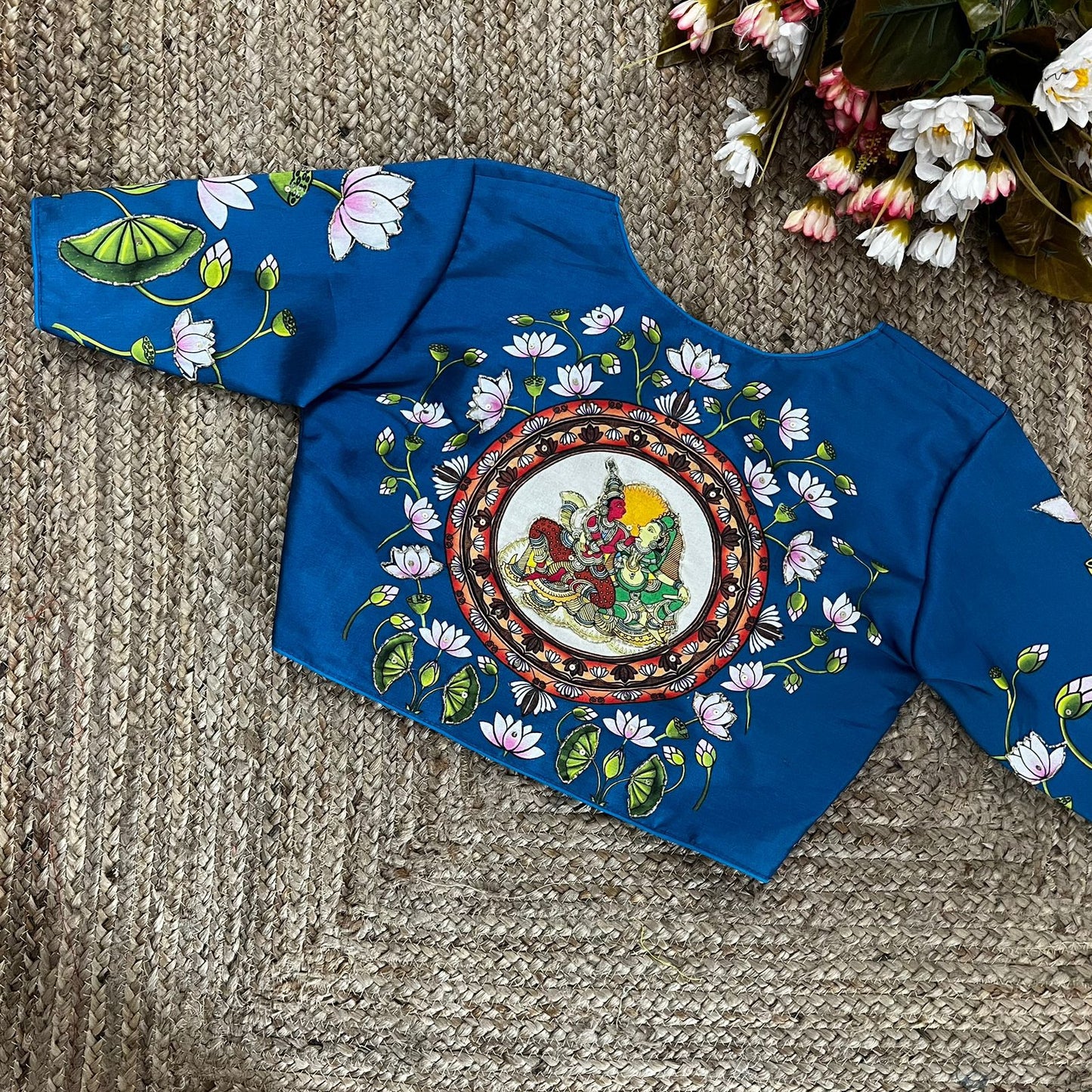 Pure Silk Handwork Blouse