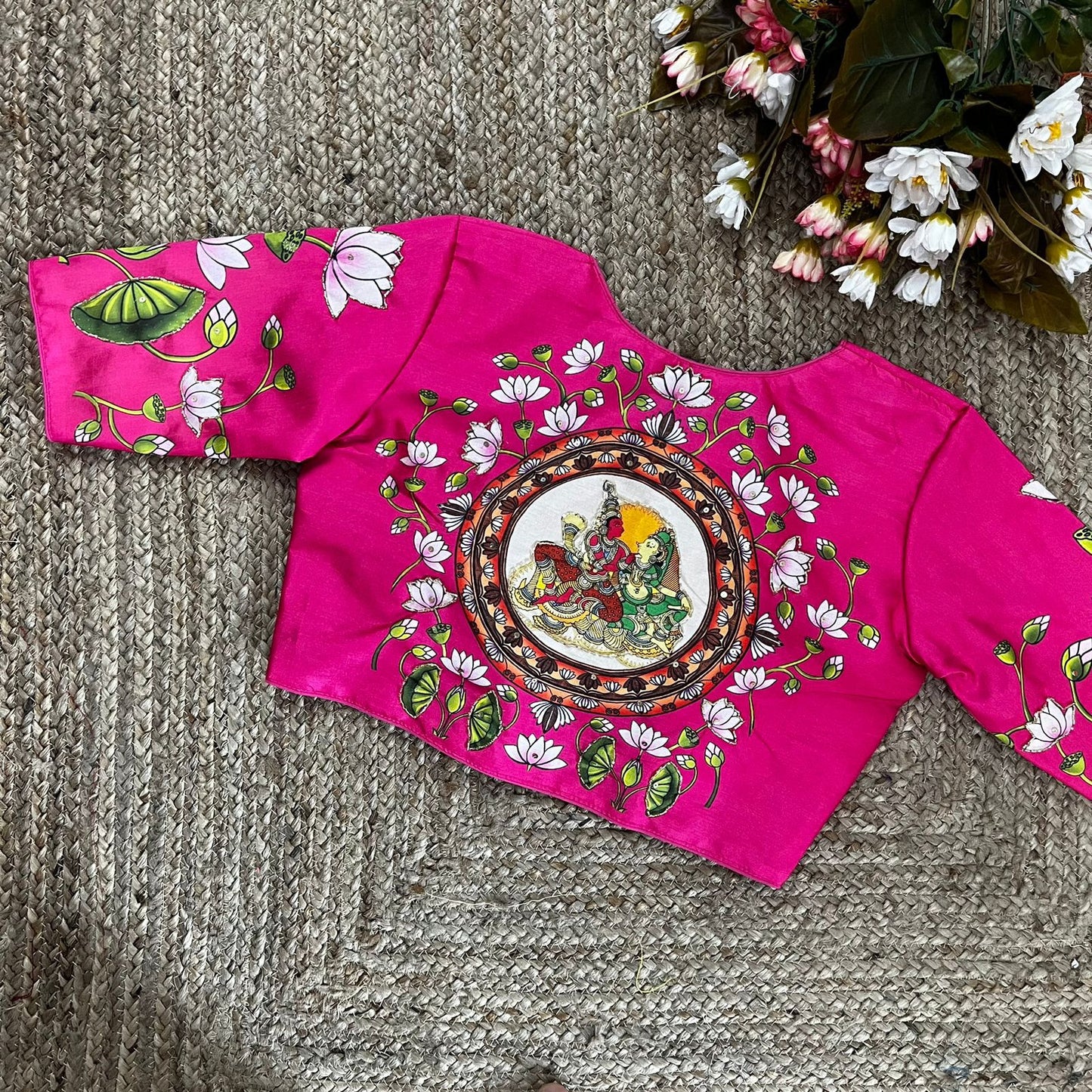 Pure Silk Handwork Blouse