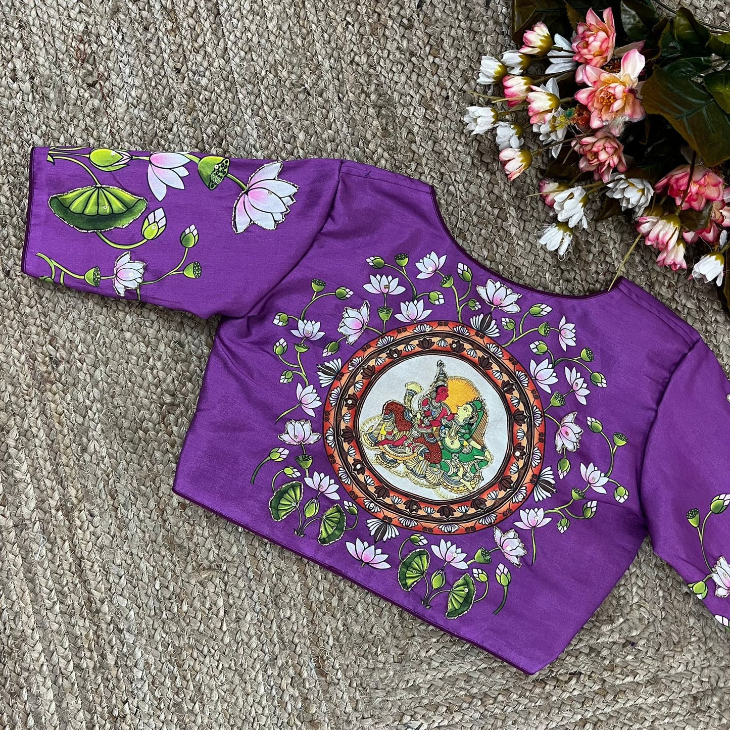Pure Silk Handwork Blouse