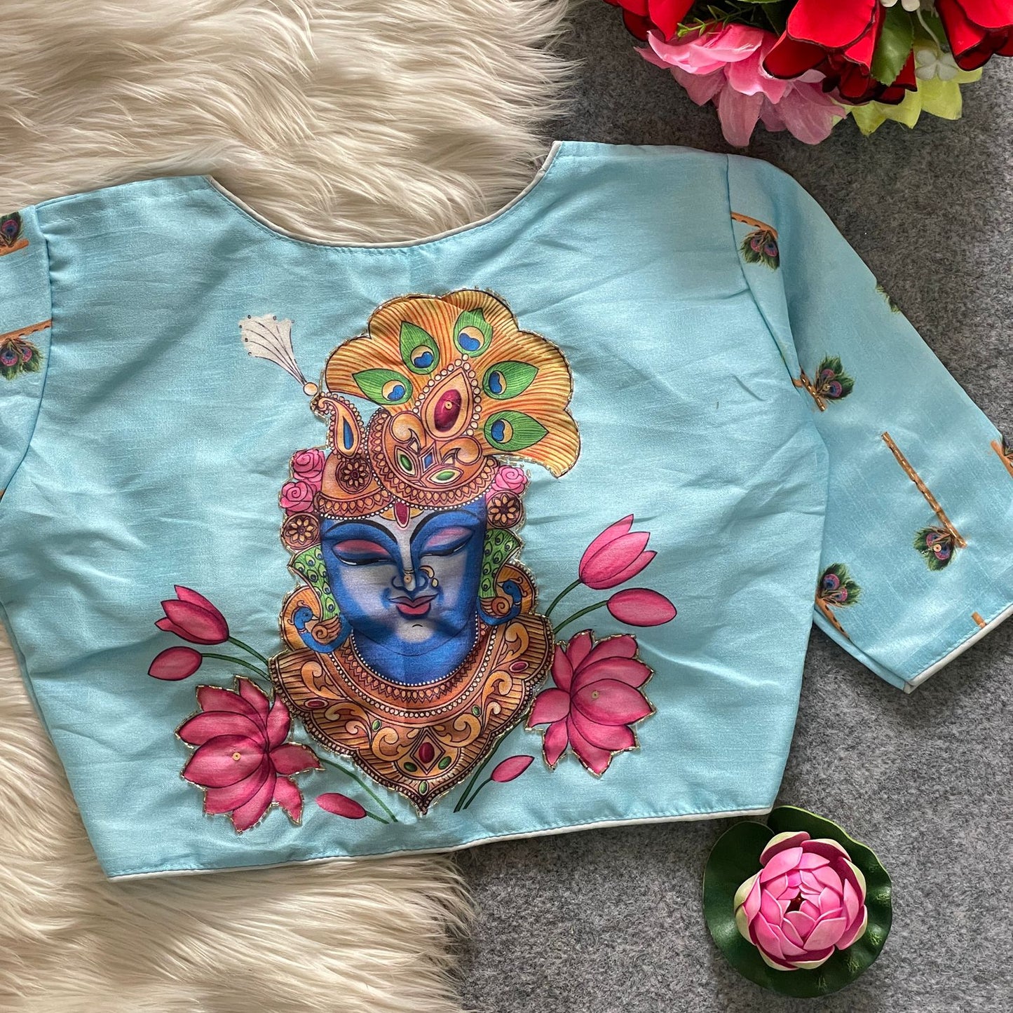Pure Silk Handwork Blouse