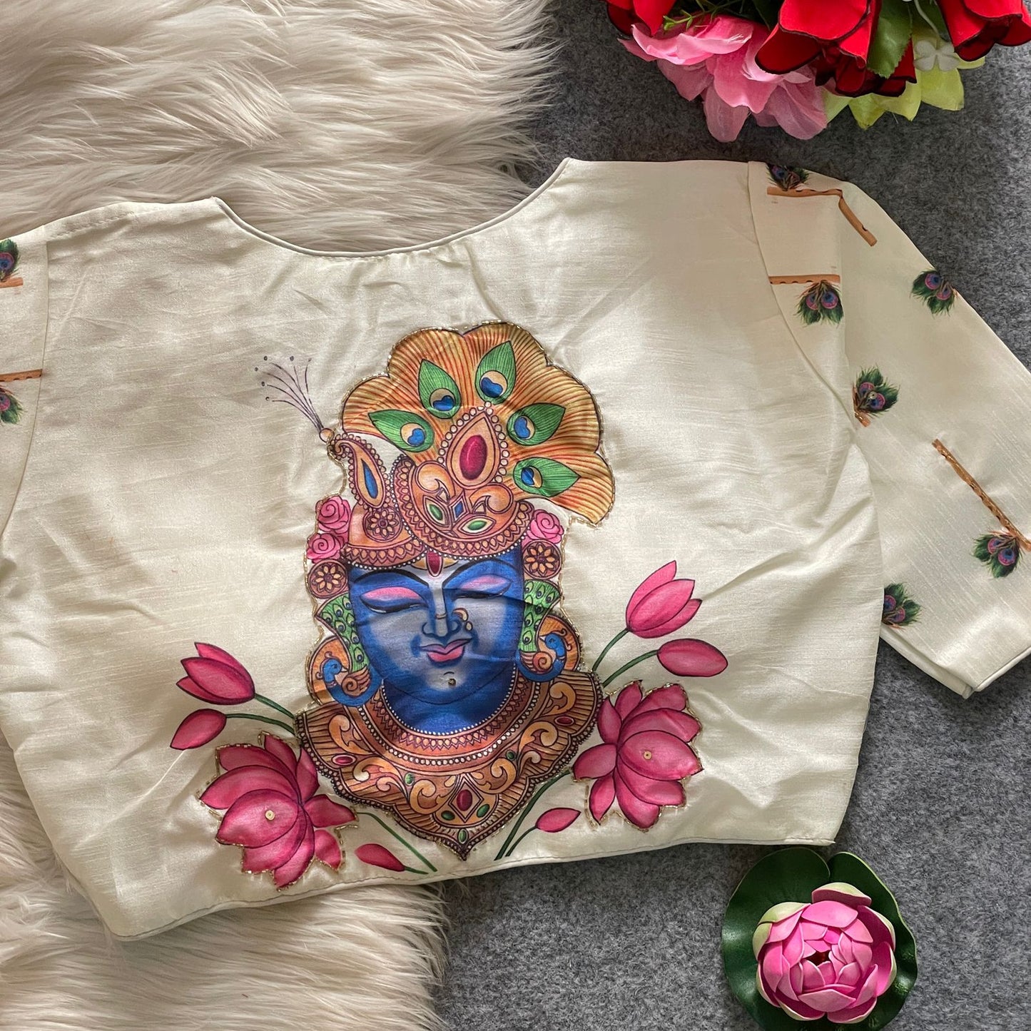 Pure Silk Handwork Blouse