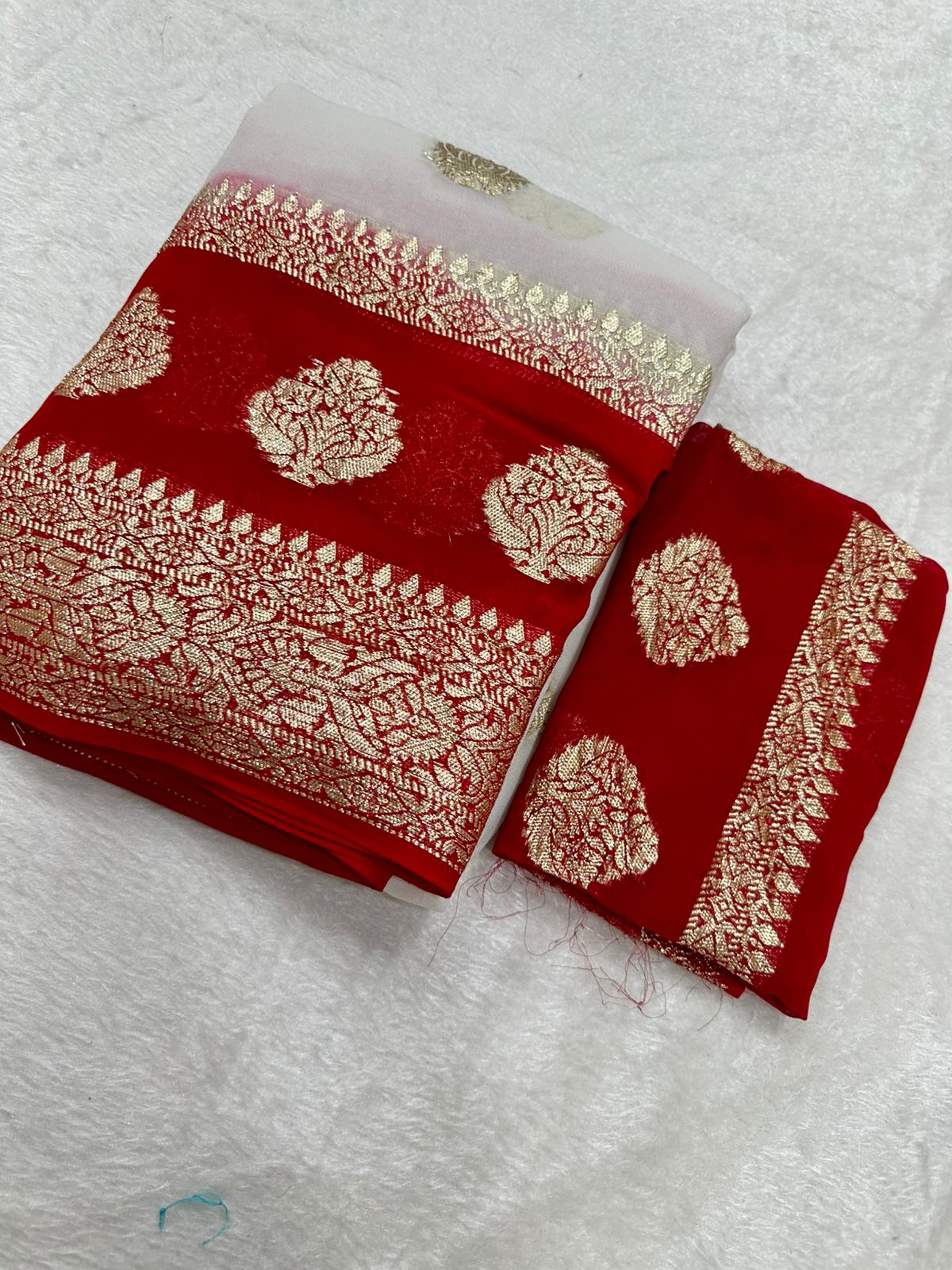 Viscose Georgette Saree