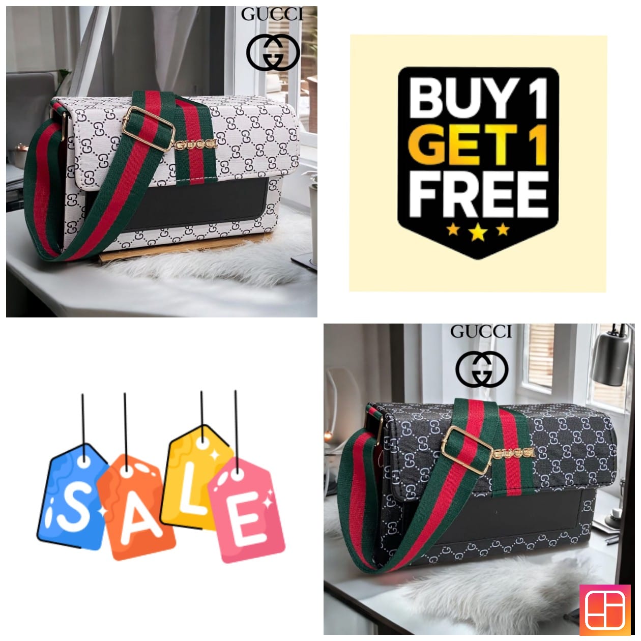 GUCCI AND LOUIS VUITTON