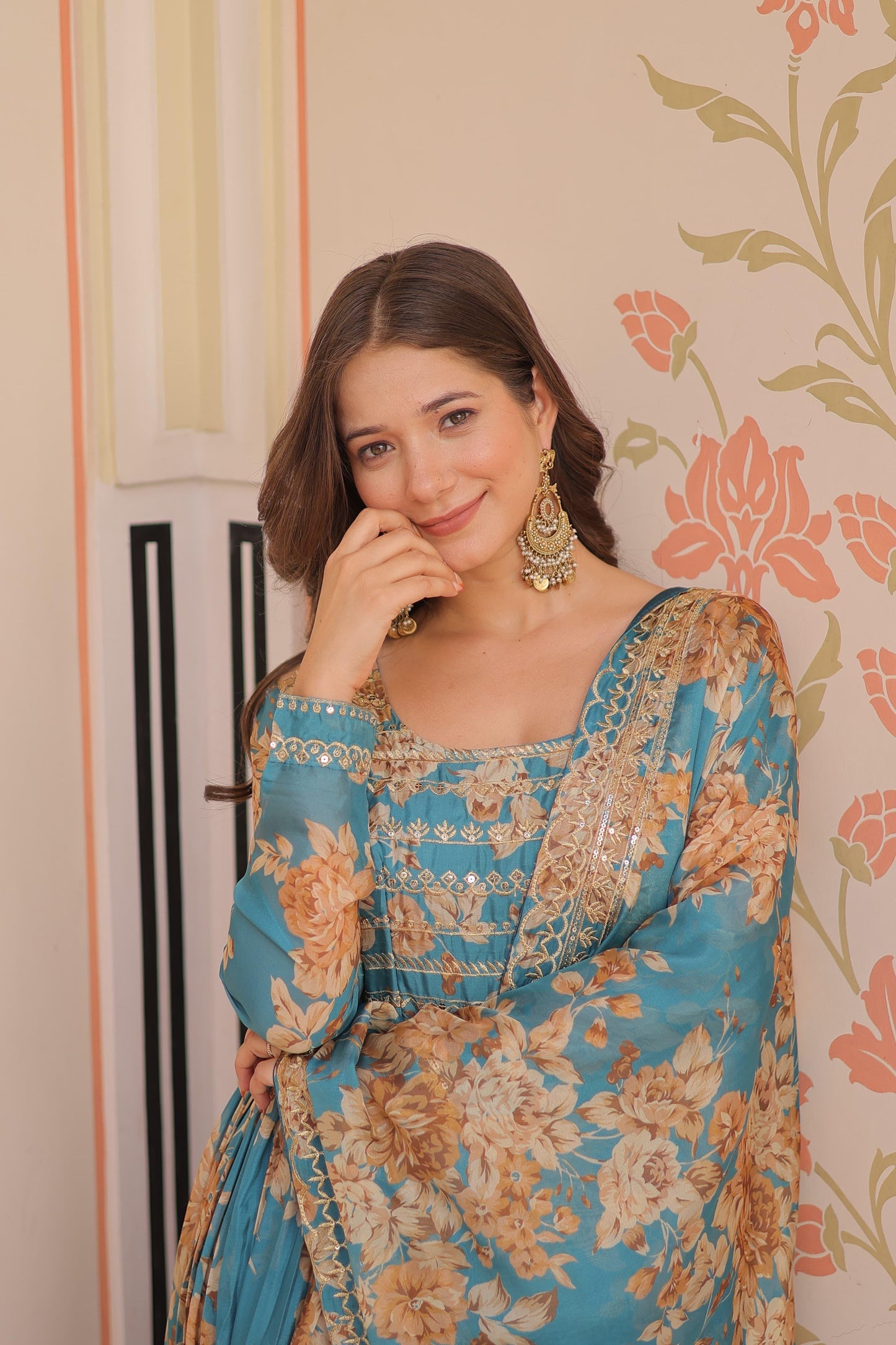 Readymade Gown-Dupatta Collection