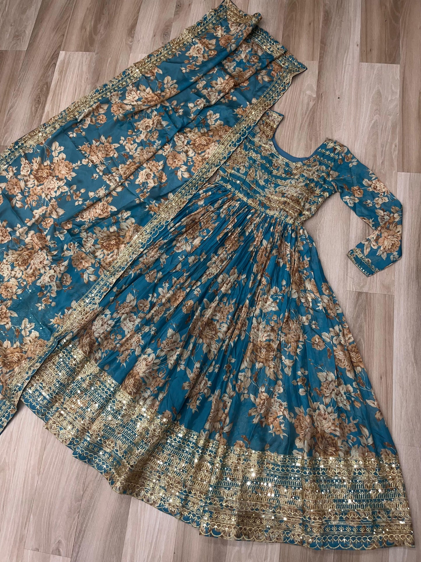 Readymade Gown-Dupatta Collection