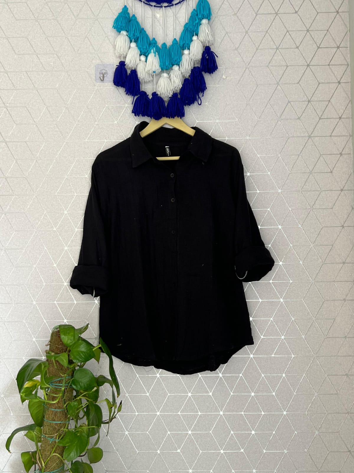 MULMUL BAGGY SHIRT