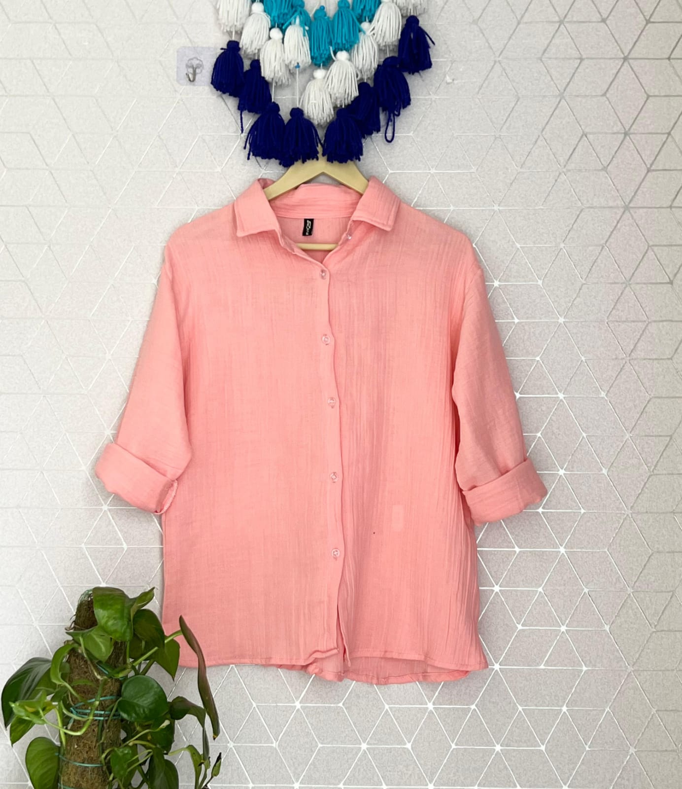 MULMUL BAGGY SHIRT