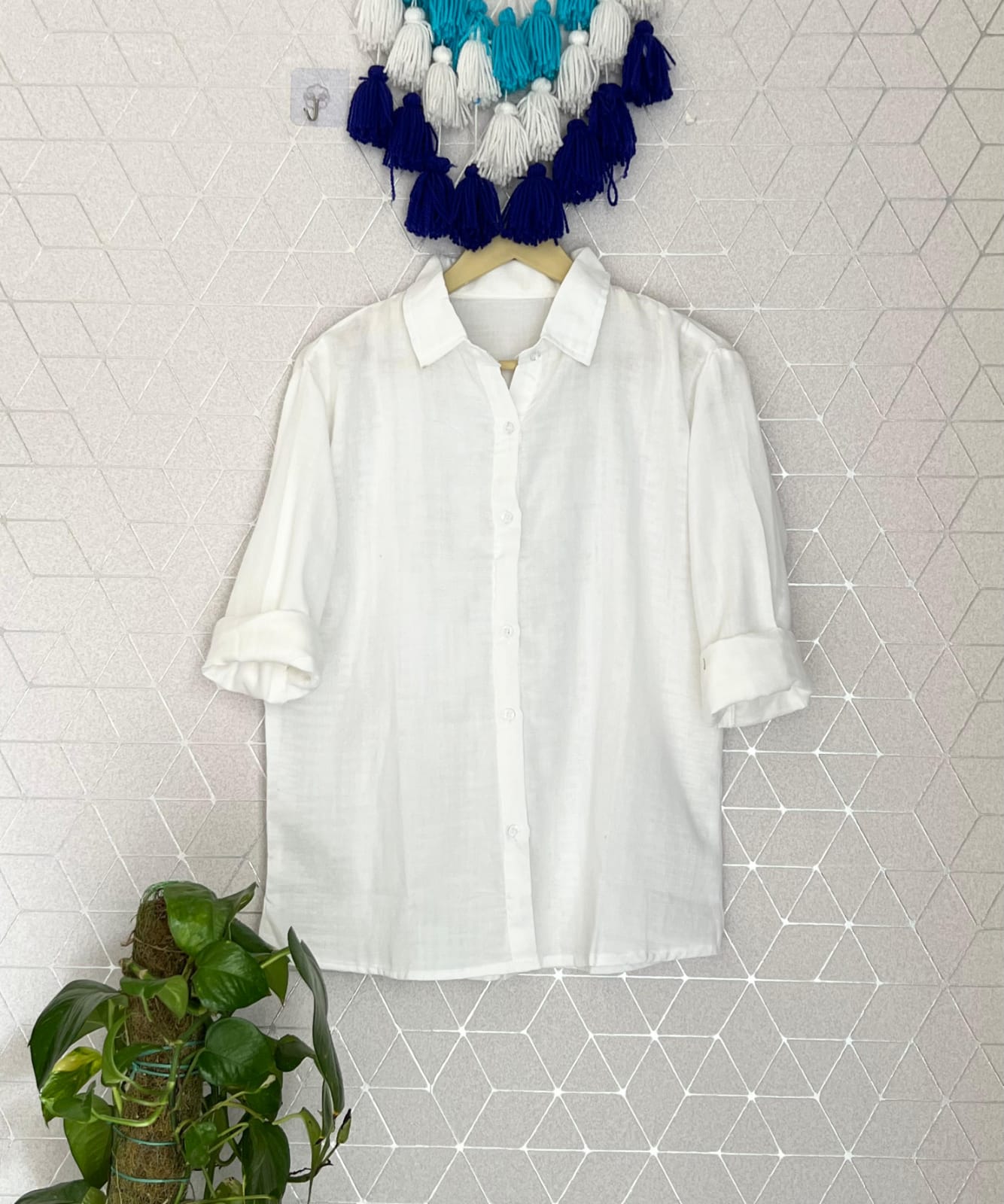 MULMUL BAGGY SHIRT