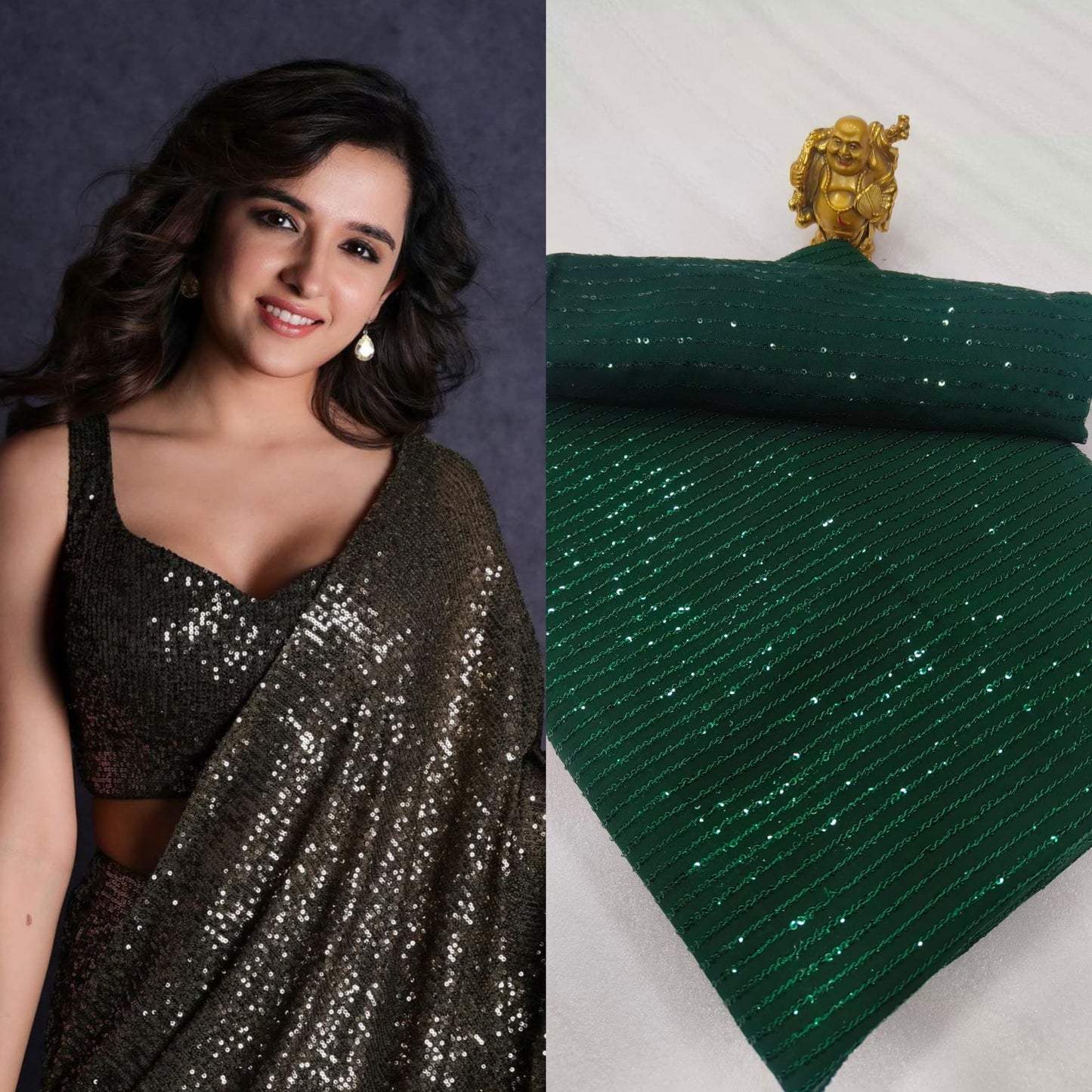 Sequin Saree