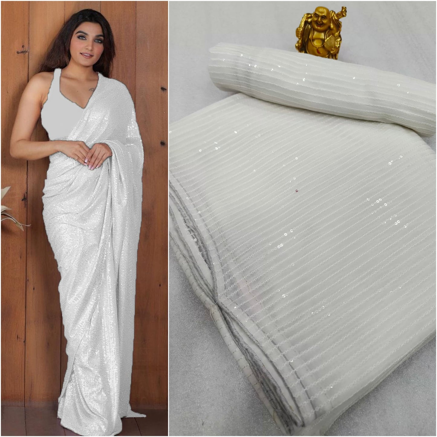 Sequin Saree