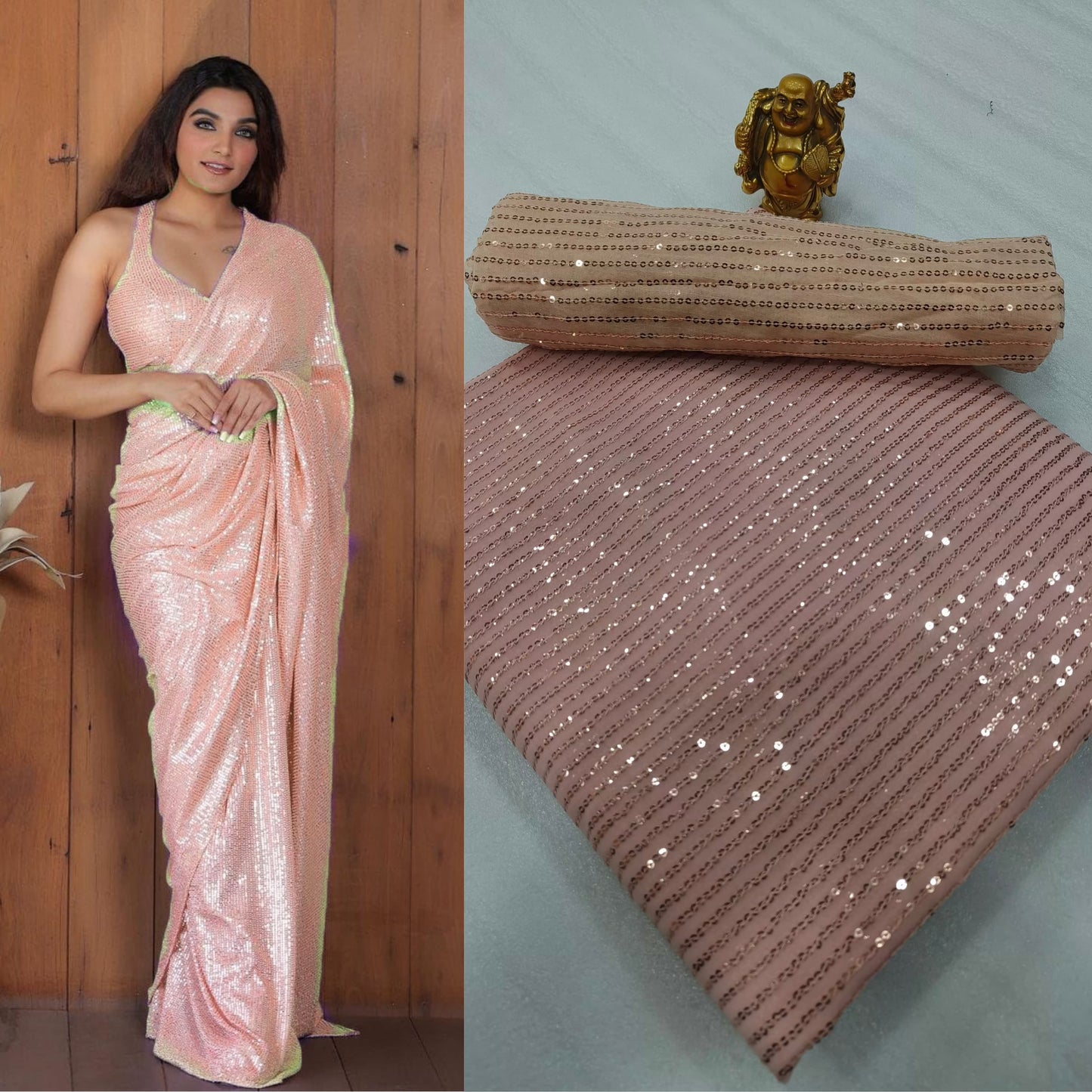 Sequin Saree