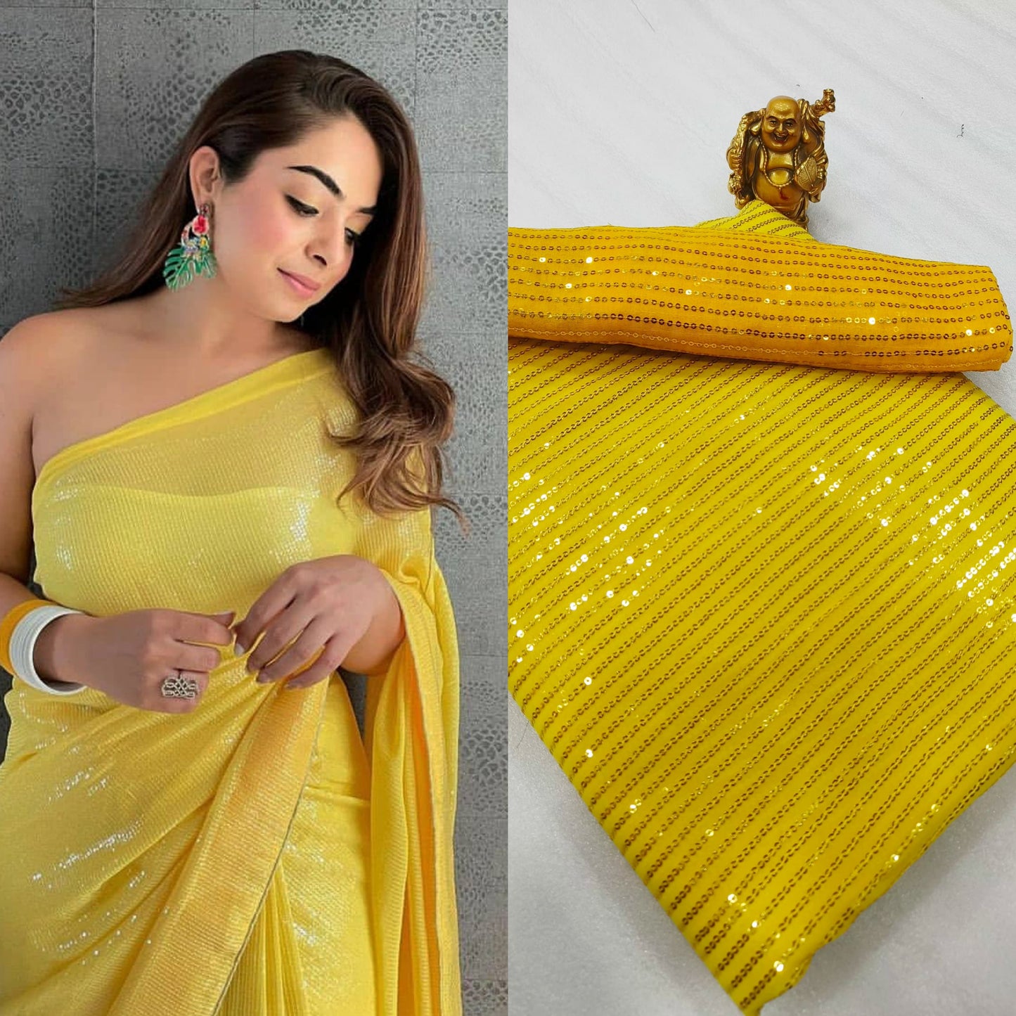 Sequin Saree