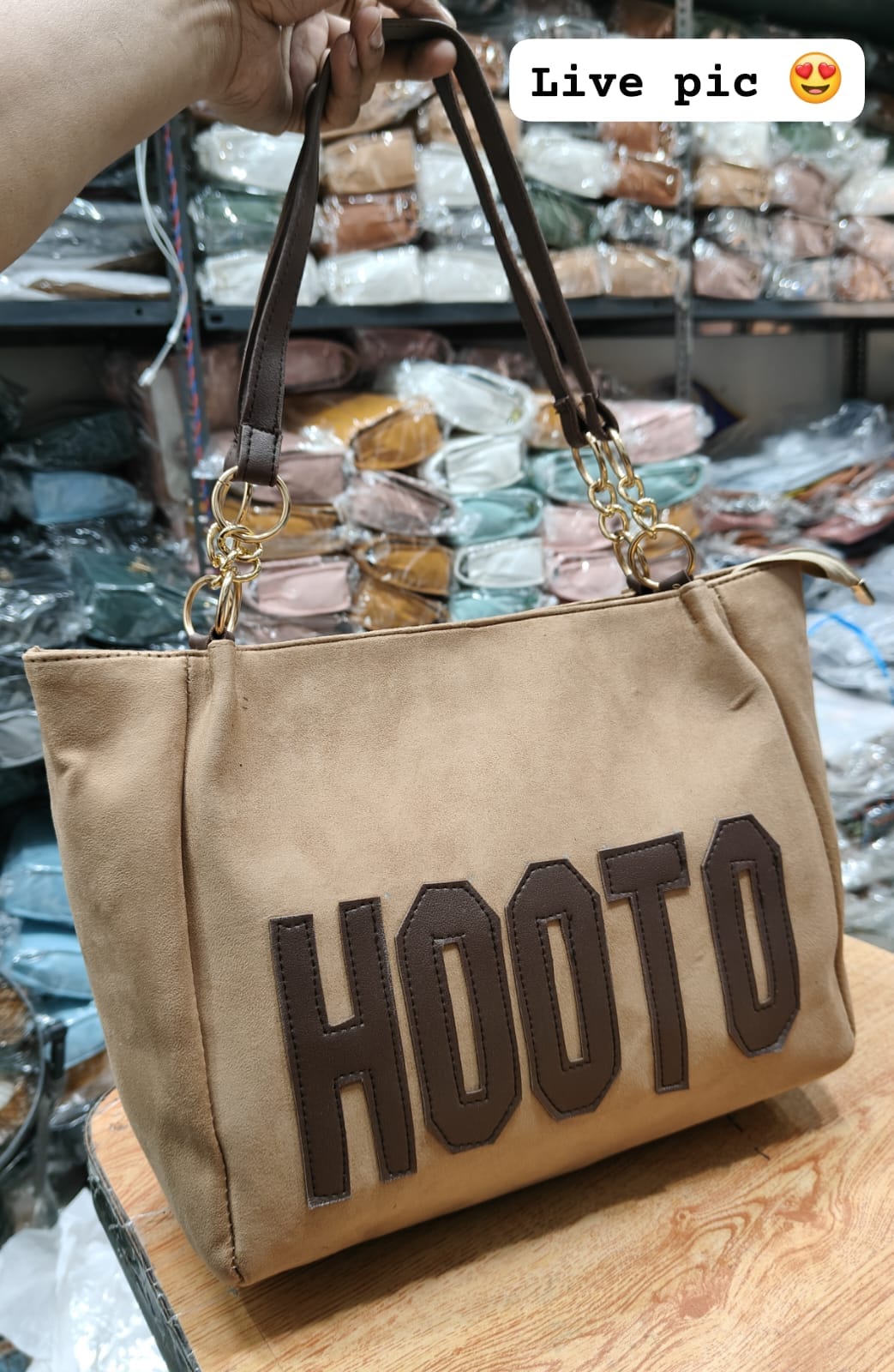 IMPORTED TOTE BAG