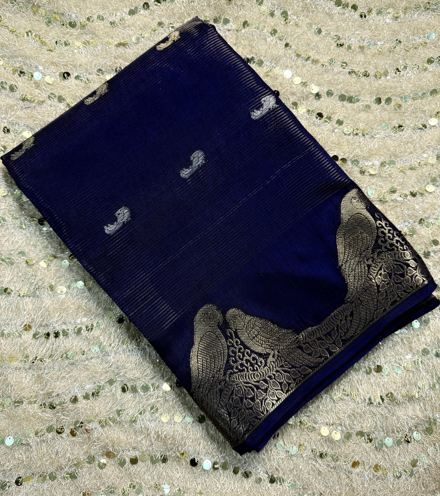 Pure Handloom Crepe Silk Saree