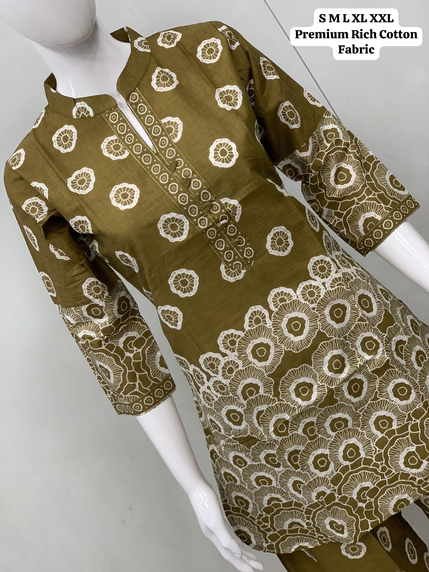 COTTON PRINTED PALAZZO CO-ORD SET