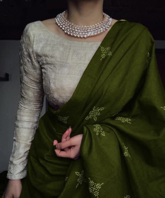 Chanderi Cotton Saree