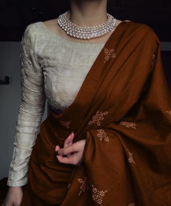 Chanderi Cotton Saree