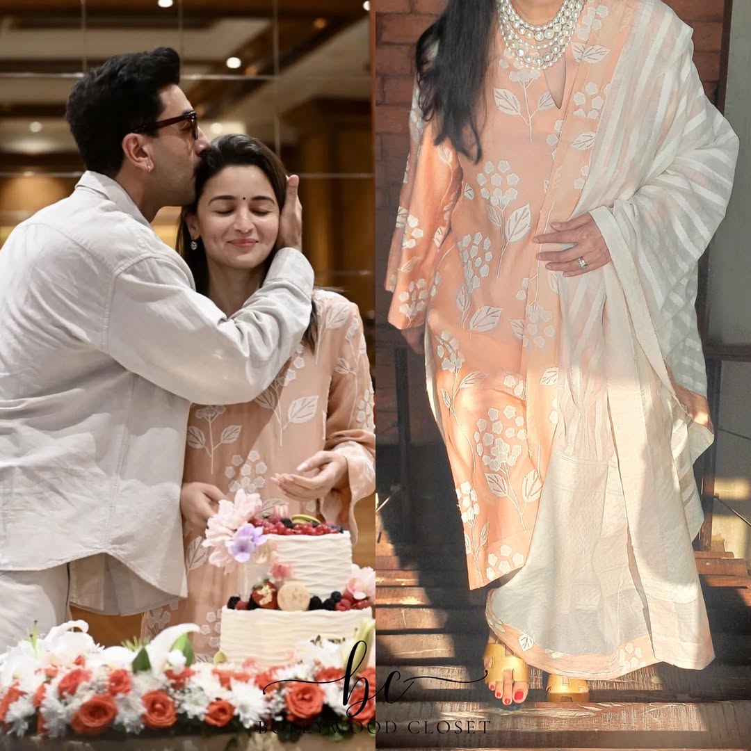 Alia Bhatt Kurti Set