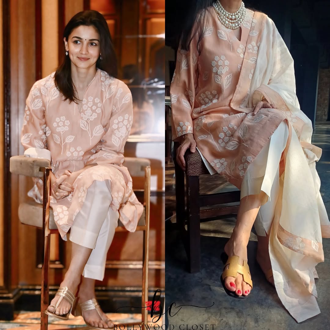 Alia Bhatt Kurti Set