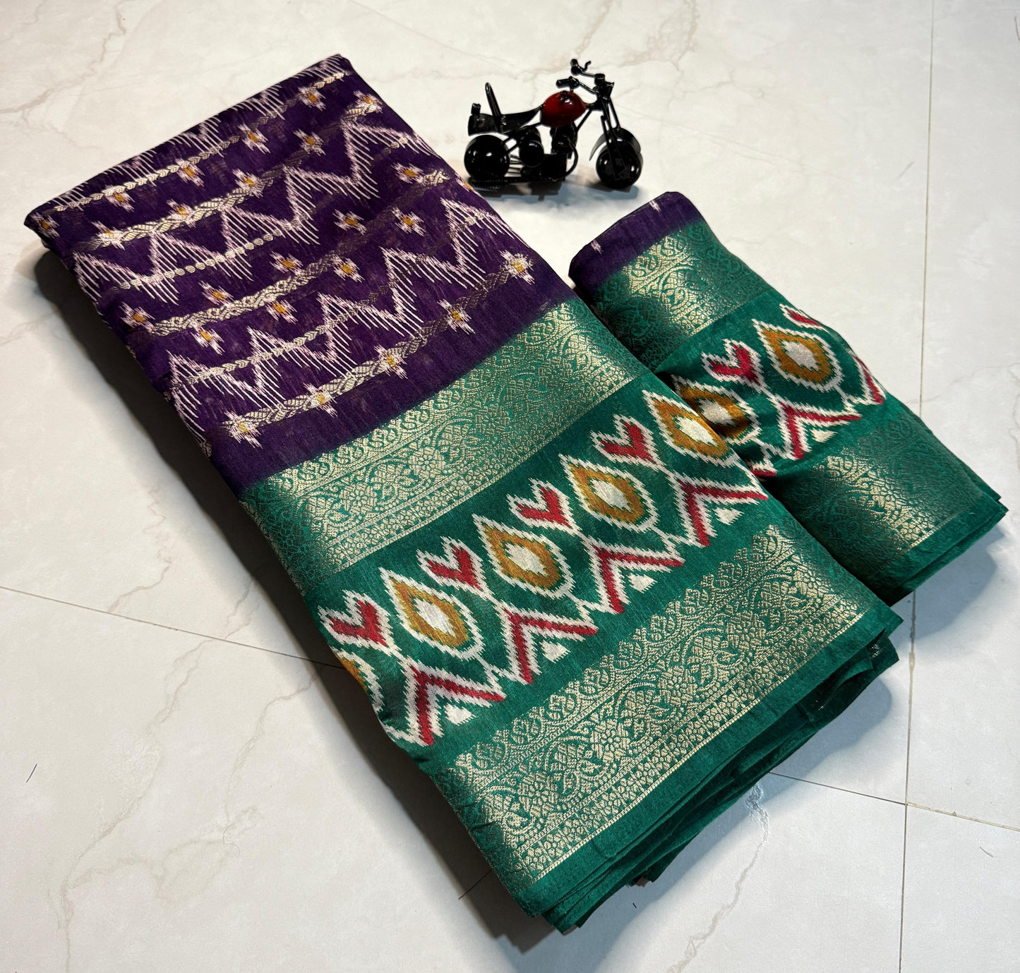 Pure Candy Cotton Silk Saree