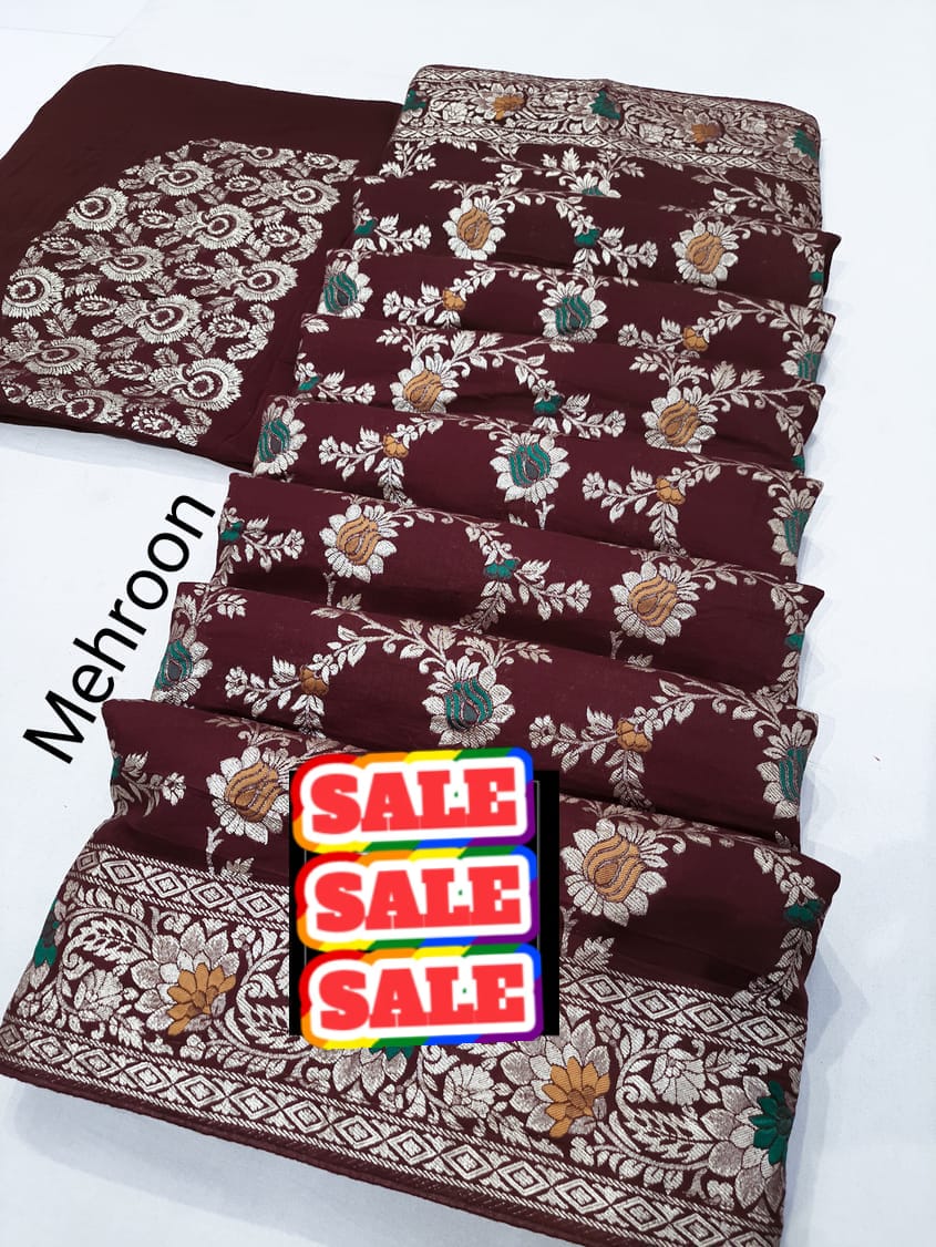 Banarasi Cotton Silk Saree