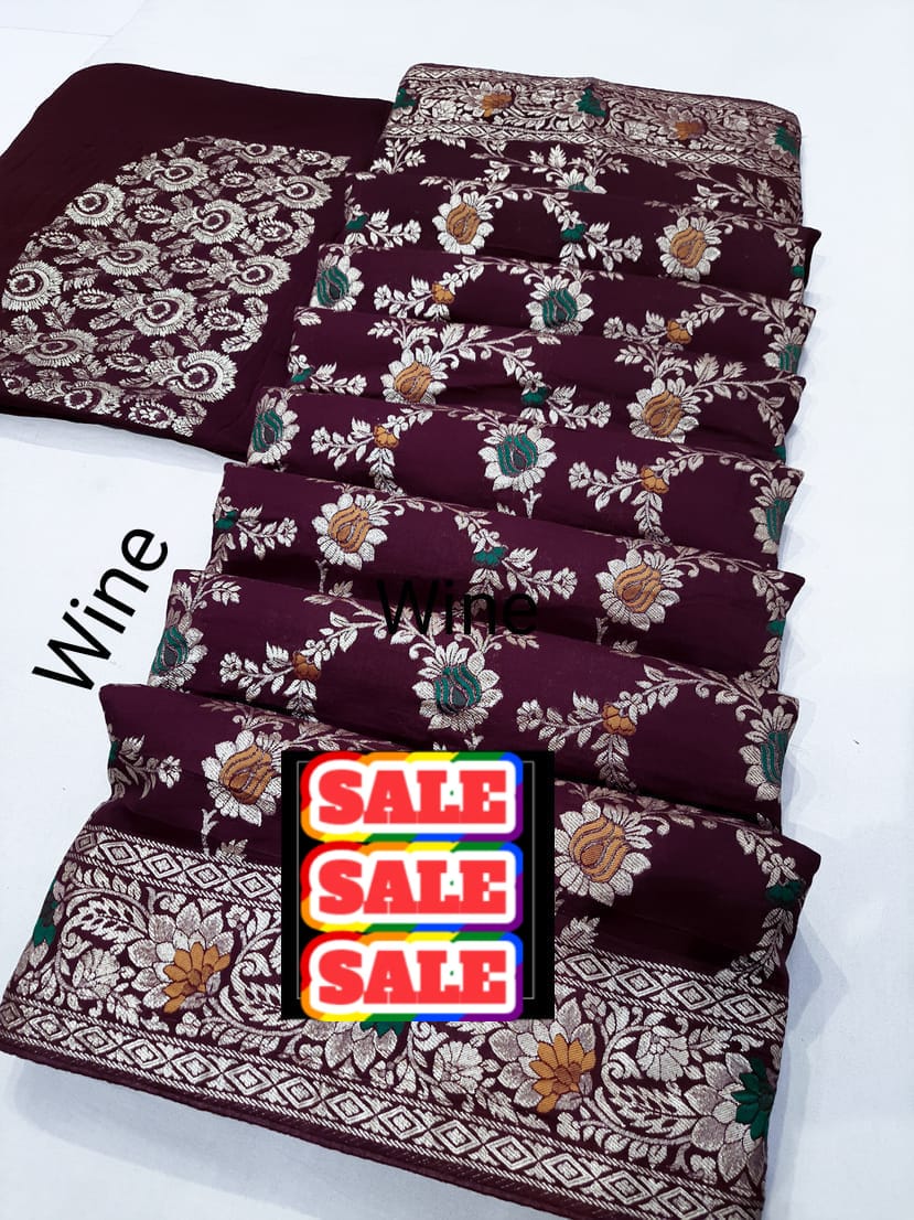Banarasi Cotton Silk Saree