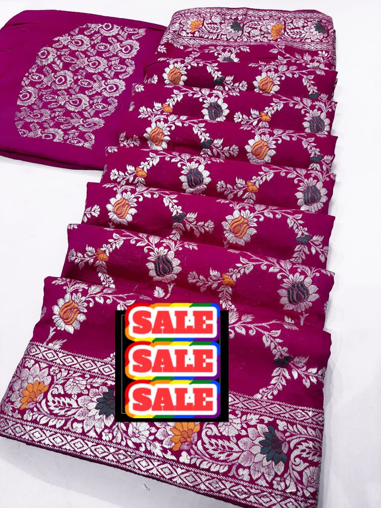 Banarasi Cotton Silk Saree