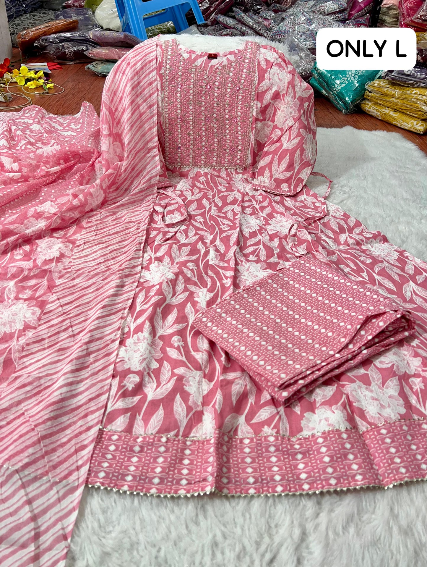 Anarkali Kurti Set