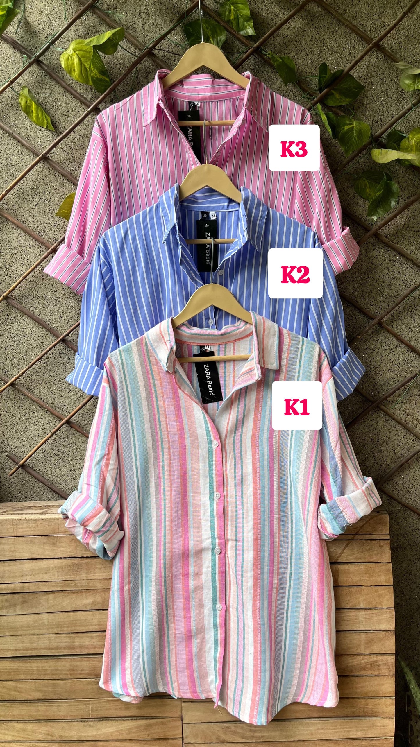 STRIPED COTTON SHIRTS