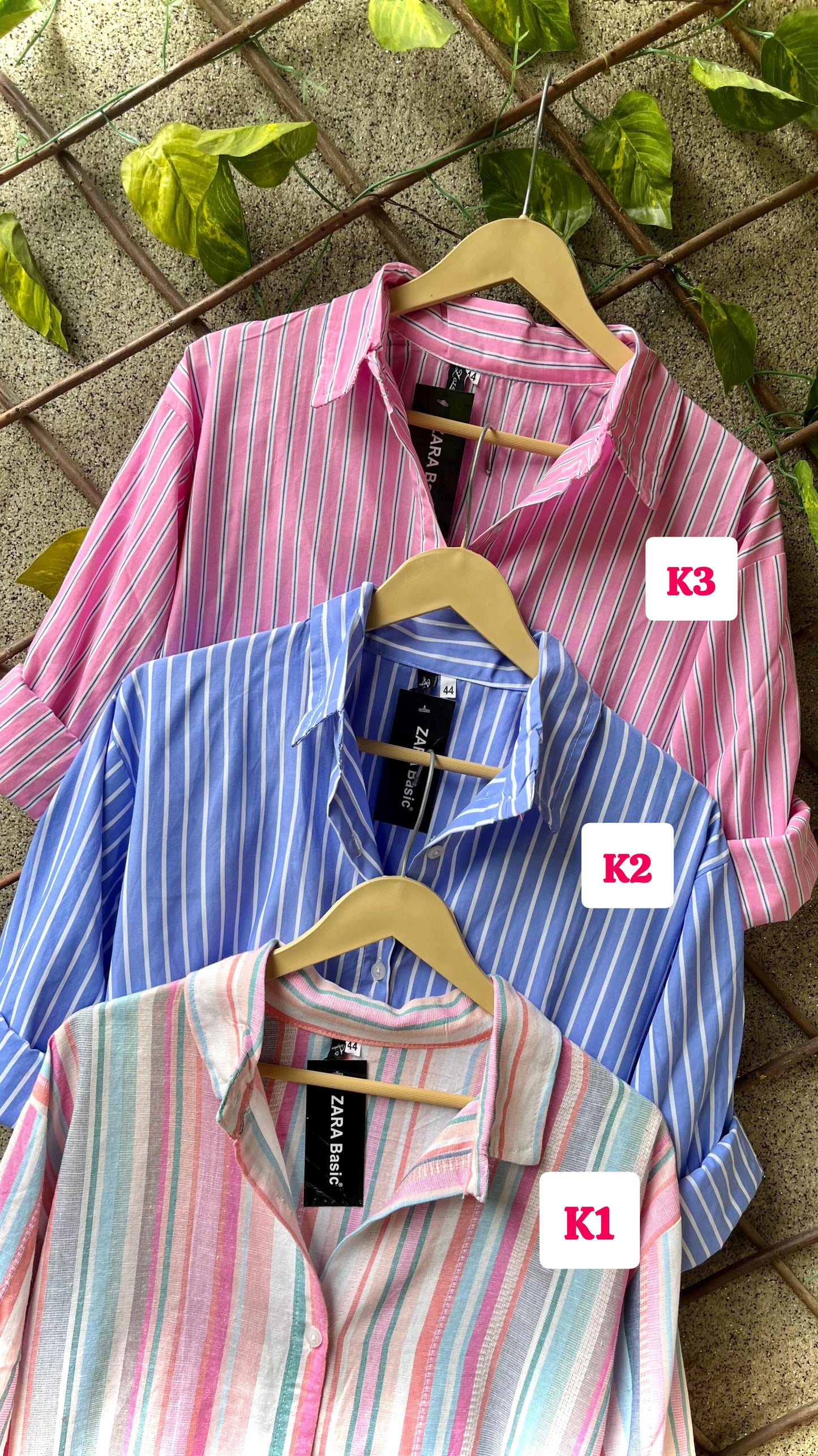 STRIPED COTTON SHIRTS