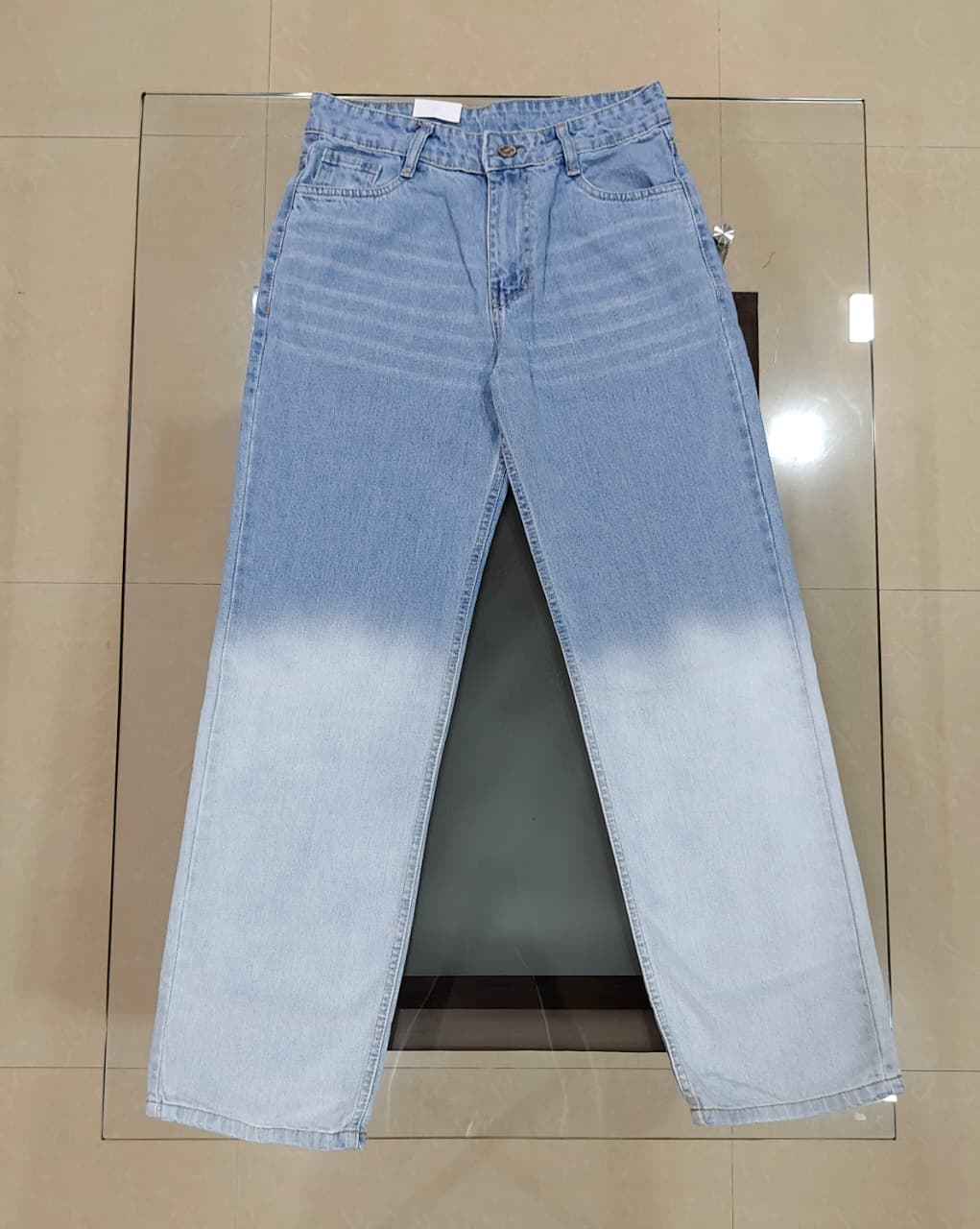 Double Shade Wishker Baggy Denim
