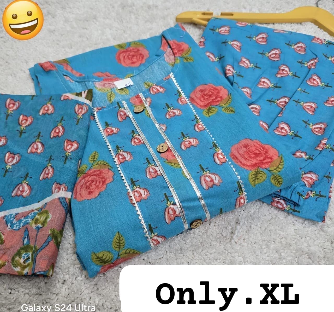 JAIPURI PRINT KURTI SET