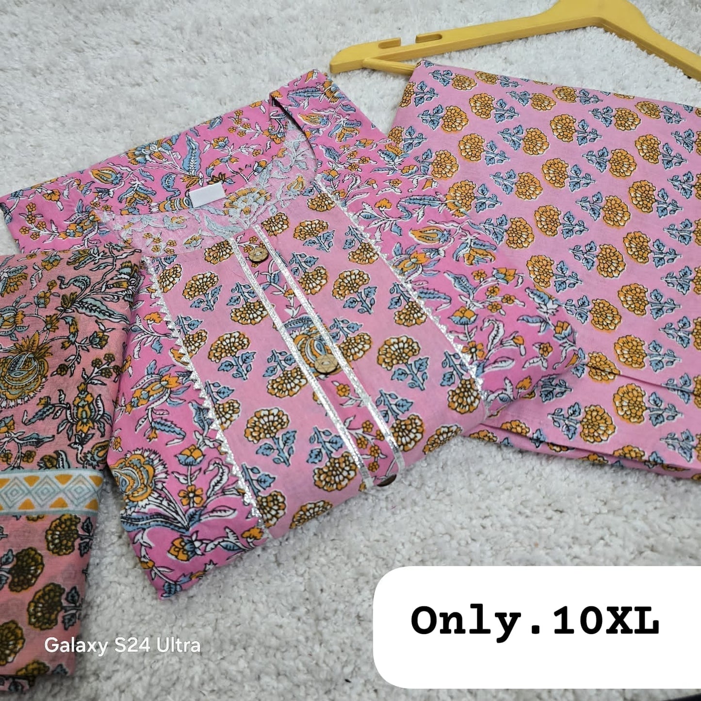 JAIPURI PRINT KURTI SET