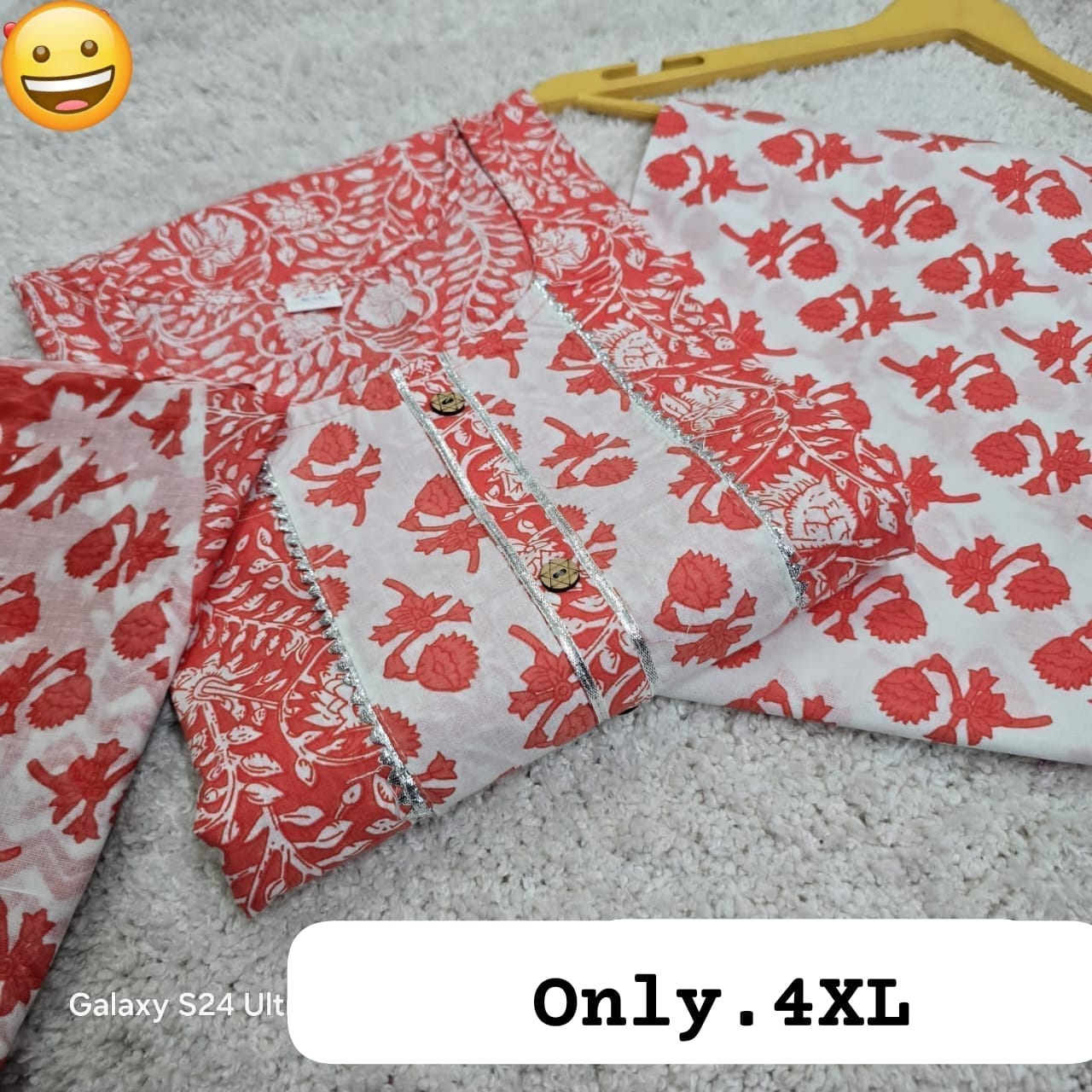 JAIPURI PRINT KURTI SET